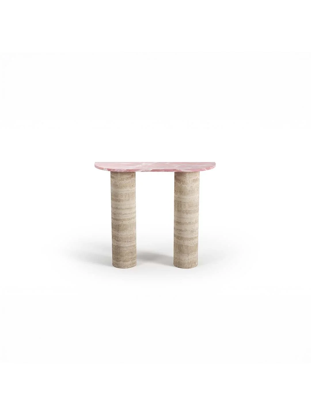 TABLE CONSOLE - DEMI-CERCLE 100CM - ONYX ROSE 1.jpg