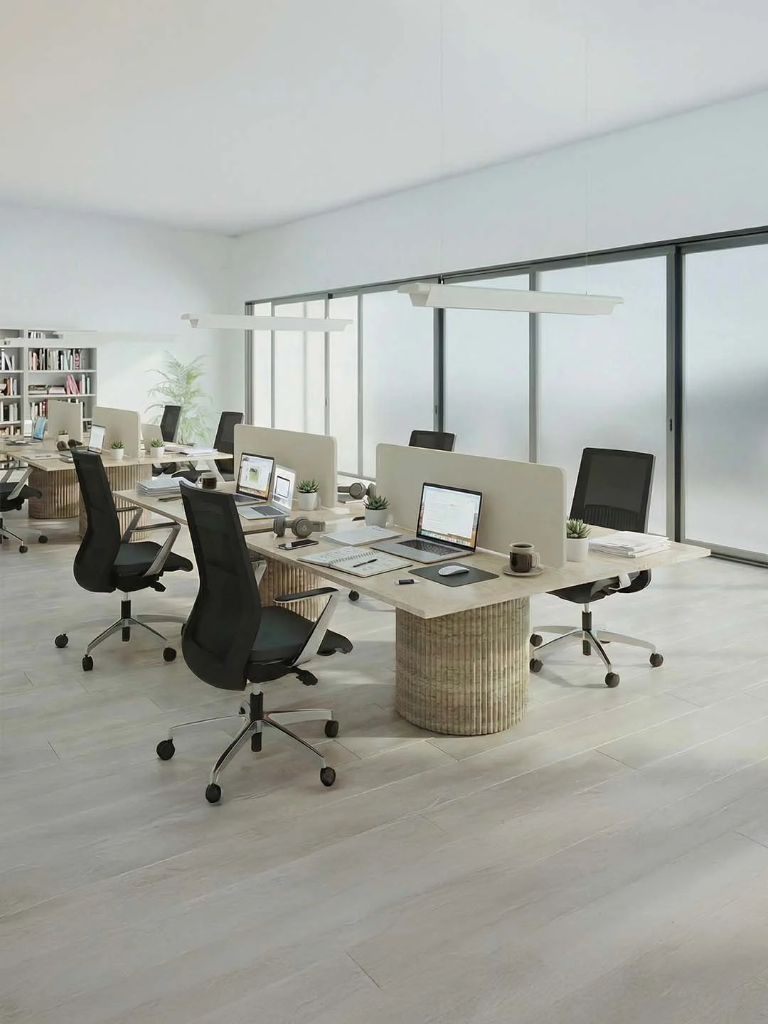 Escalerion - Bureau - Travertin Classique