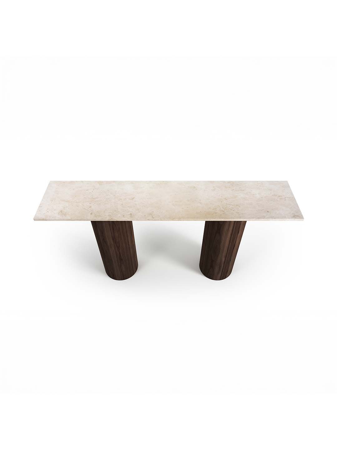 TABLE CONSOLE - RECTANGULAIRE 180CM - MARBRE CREMA 3.jpg