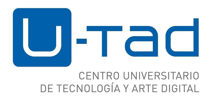 Logo del Centro Universitario de Tecnología y Arte Digital U-Tad.