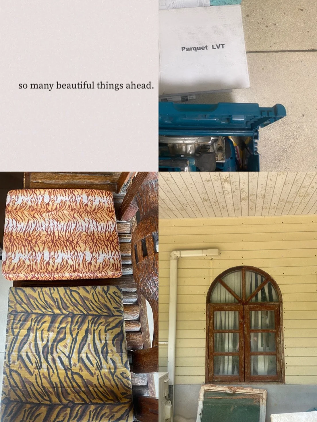 Hello September ~ Fabiana & Bianca will be still OOO for 3 more weeks (coming back from 1 month of break and working on some great studio project briefs)
In cantiere ๐ฆบ: some beautiful things going ahead soon.
๐ the construction team is makin