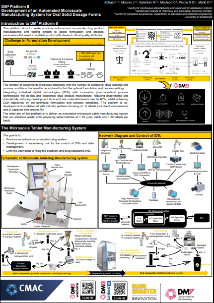 Development of a solid dose automated microscale manufacturing system