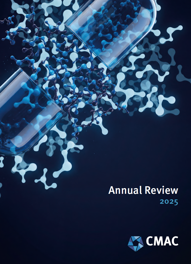 Screenshot of the annual report homepage 2025 edition