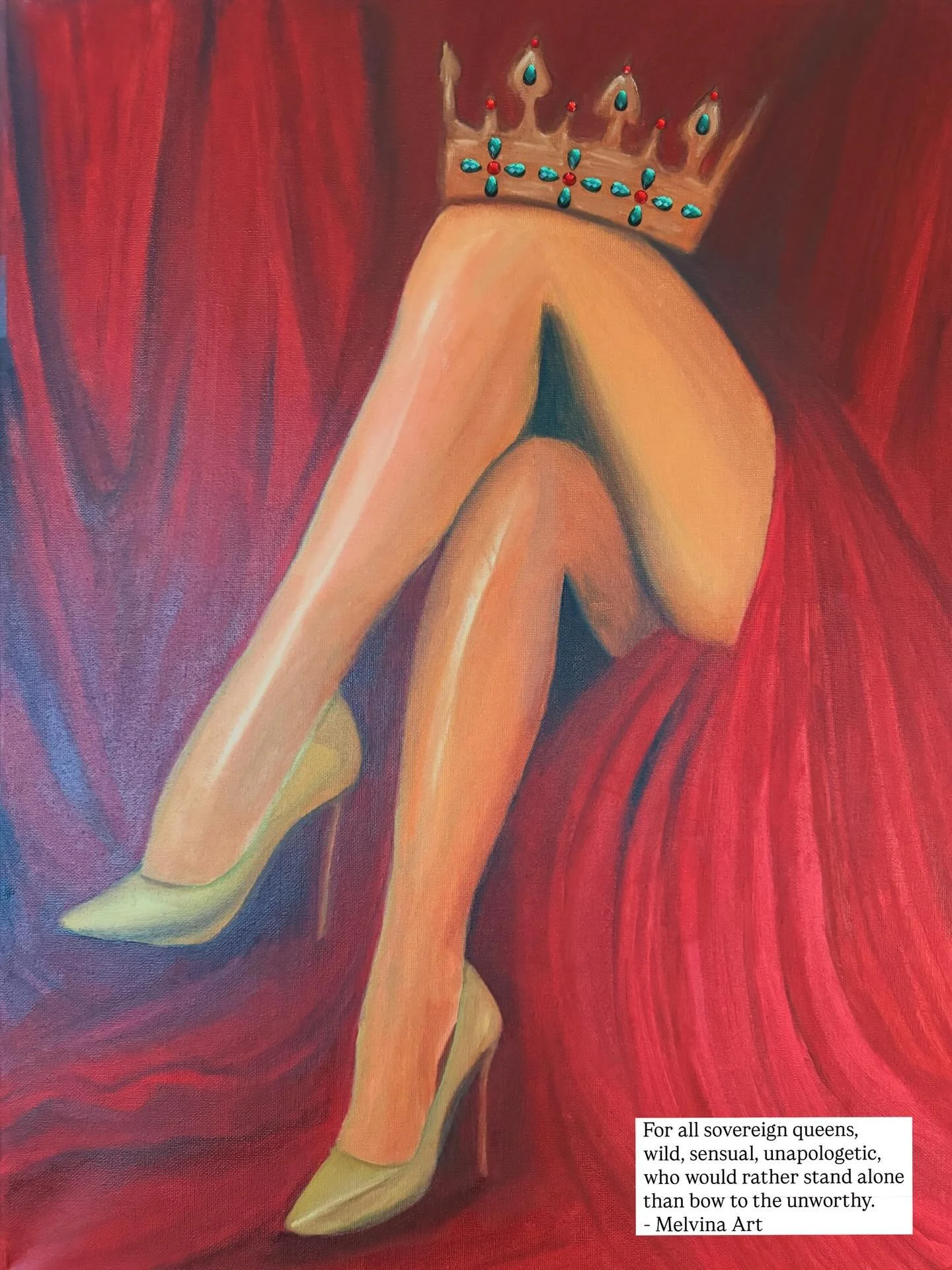 🖤✨Queen of Her Own Making✨🖤
I am the queen of my own making, soft, dangerous, sovereign. My love tastes of wealth and velvet sin, my pleasure crowns the ones who can hold it. Come crowned in your own power, or don&rsquo;t come at all.