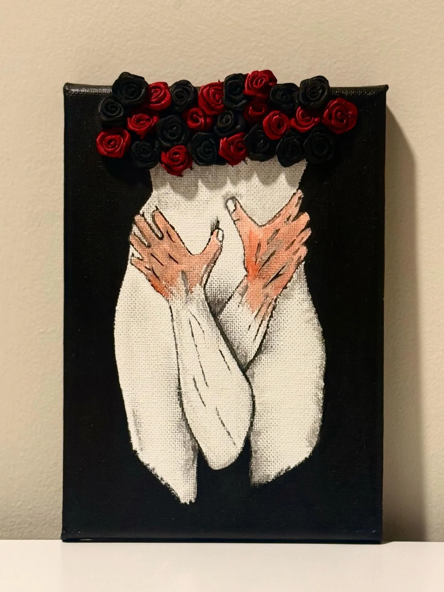Mini canvas, because why not.🌹

🖤✨His Only &mdash; I don&rsquo;t do almost. I do devotion.✨🖤