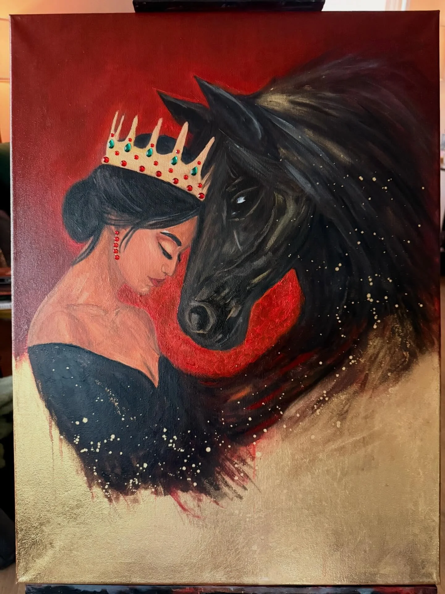 🖤✨This one is for my Horse Queens.
2026 is the year we stop asking for permission.
No more shrinking. No more waiting.
Desire becomes direction.
Fire in our blood, crowns held steady.
A queen who trusts her body, and the stallion who recognises an e