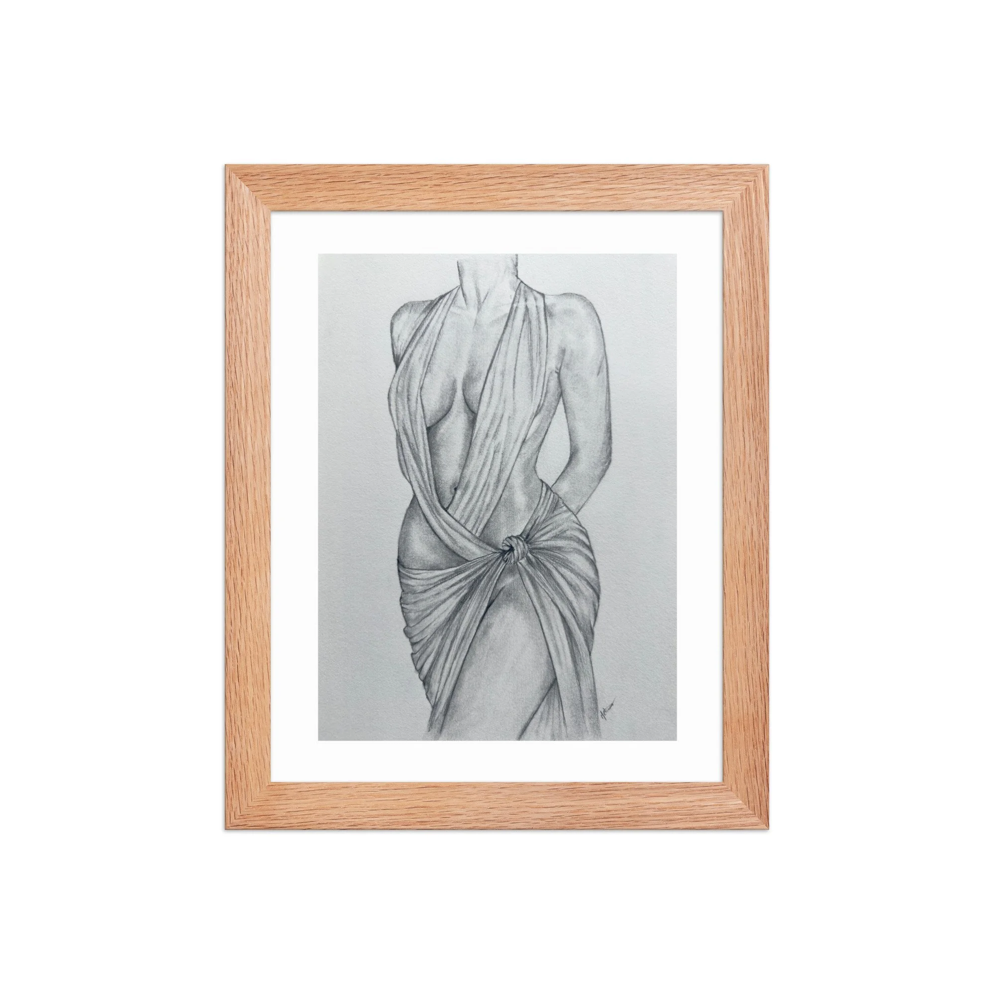 Cartography of Desire - Framed Print Art