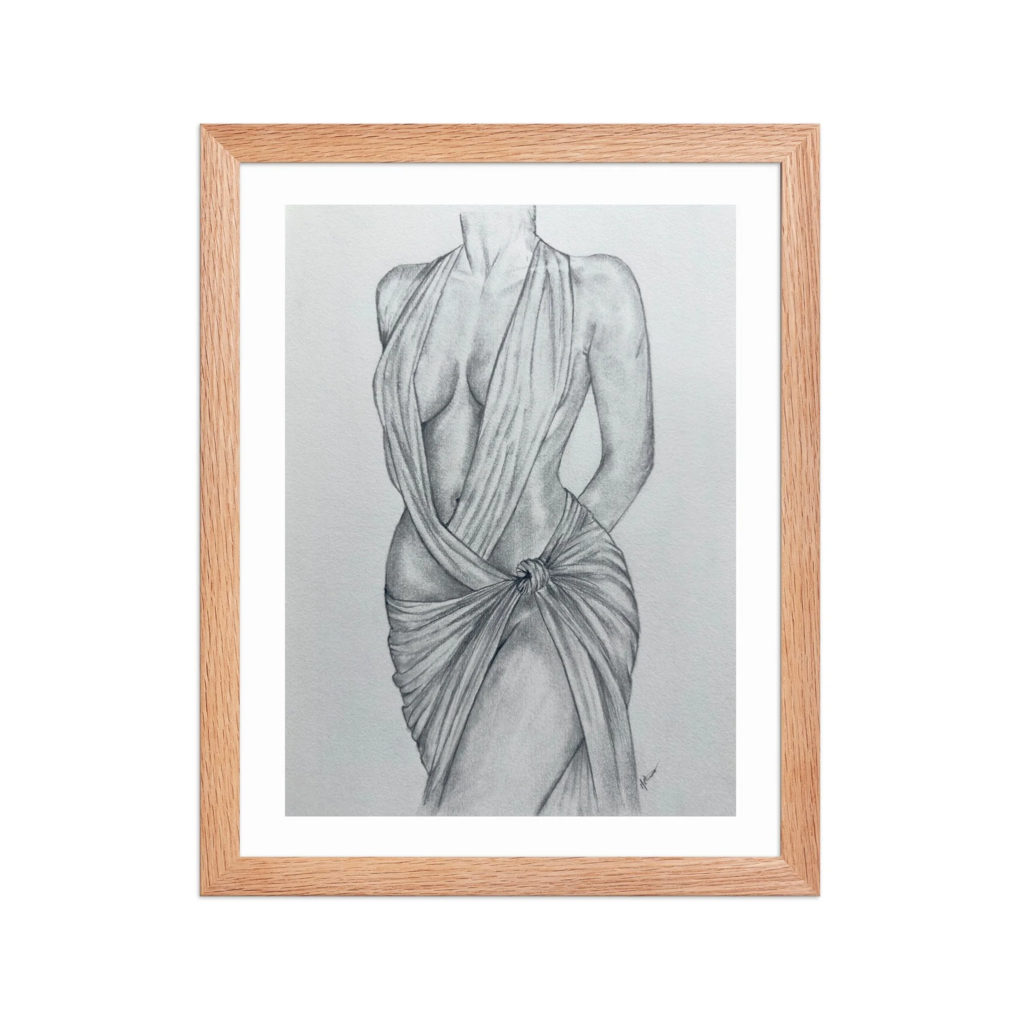 Cartography of Desire - Framed Print Art