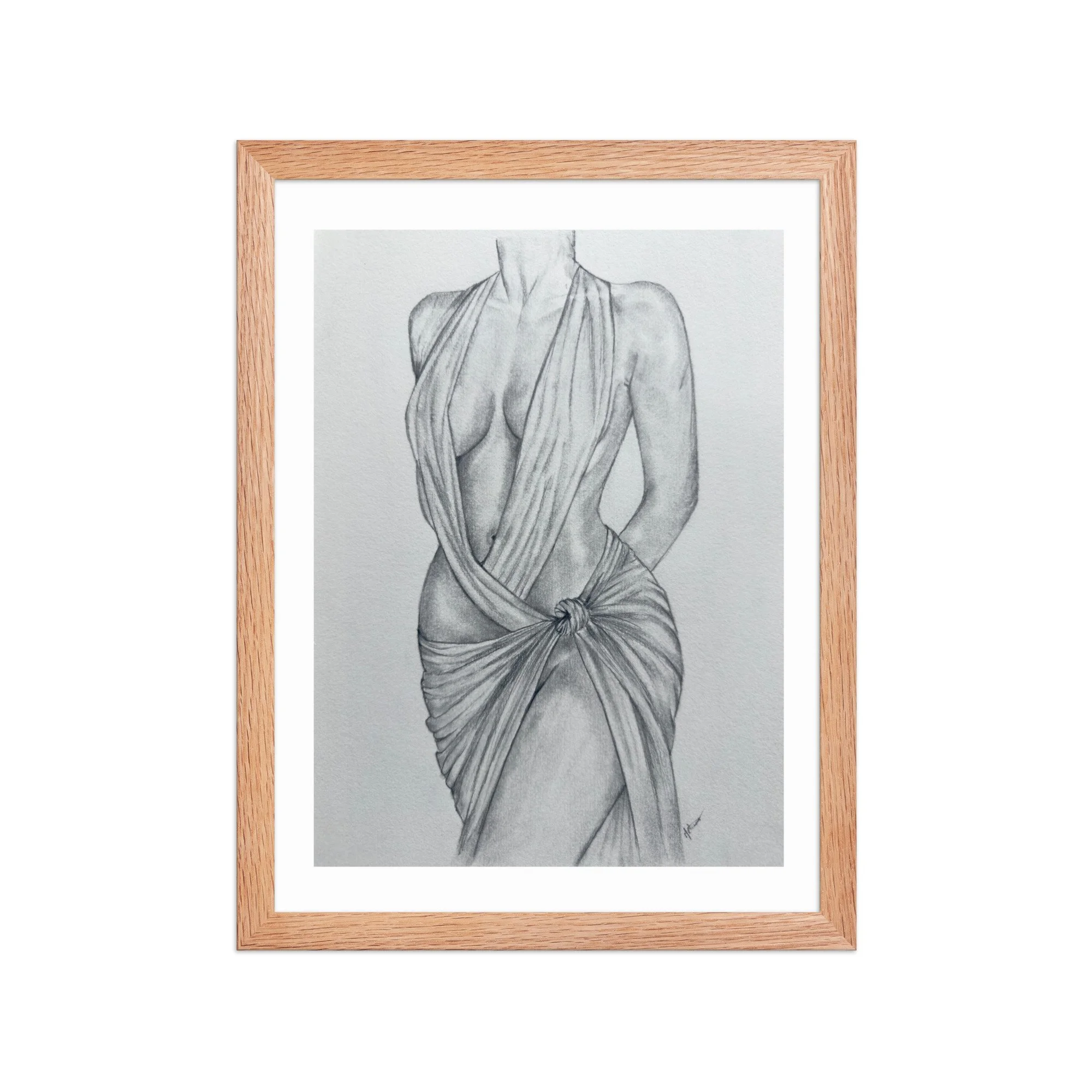 Cartography of Desire - Framed Print Art