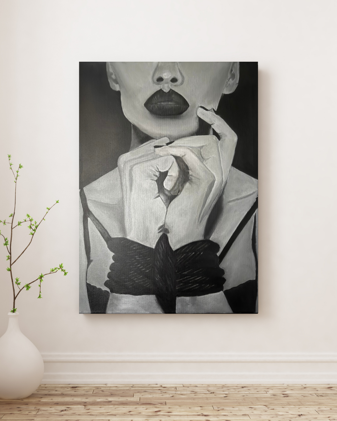 Dripping Into Your Name - Canvas Print
