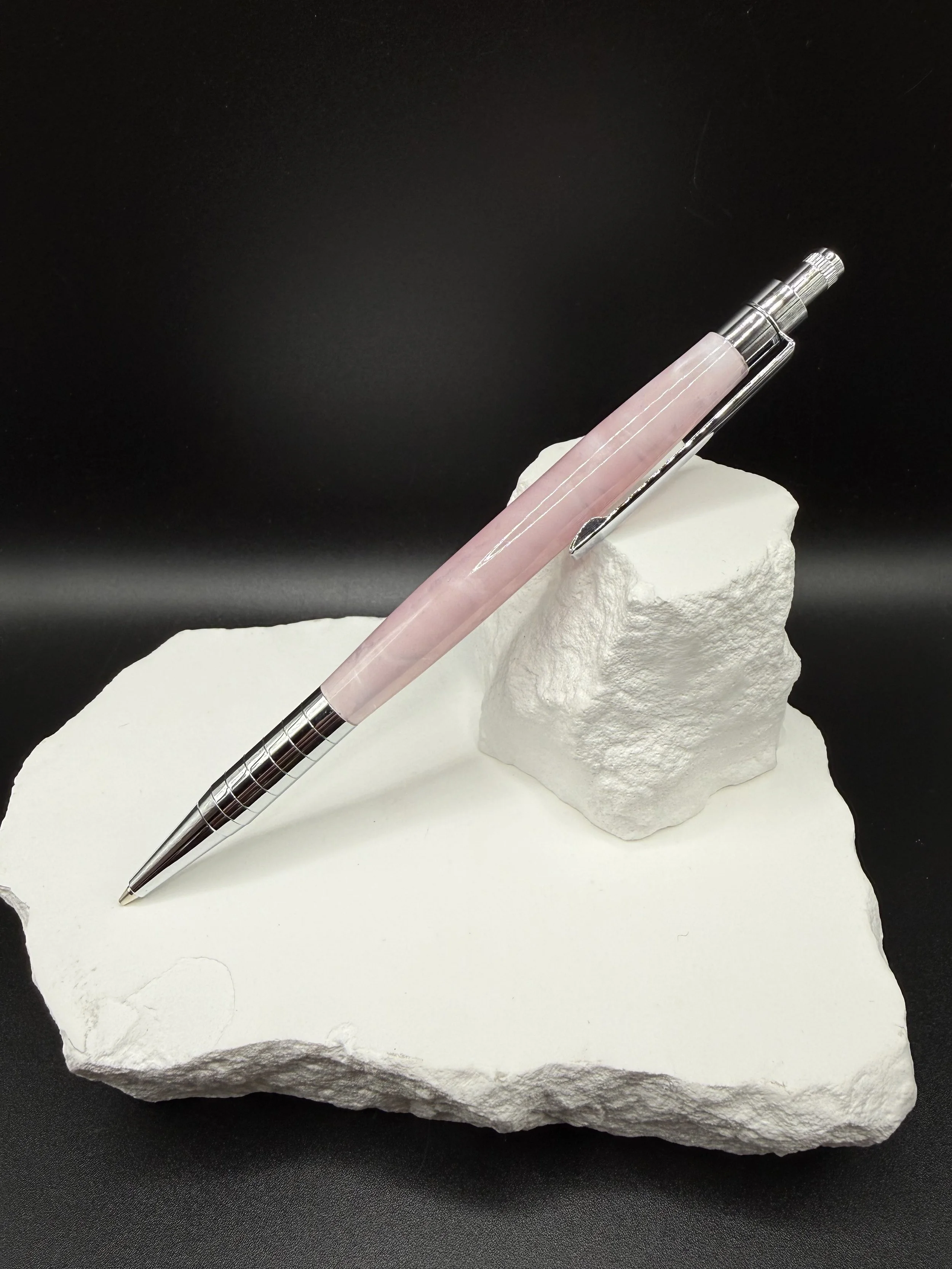 Pretty in Pink Acrylic Saxa EDC Pencil