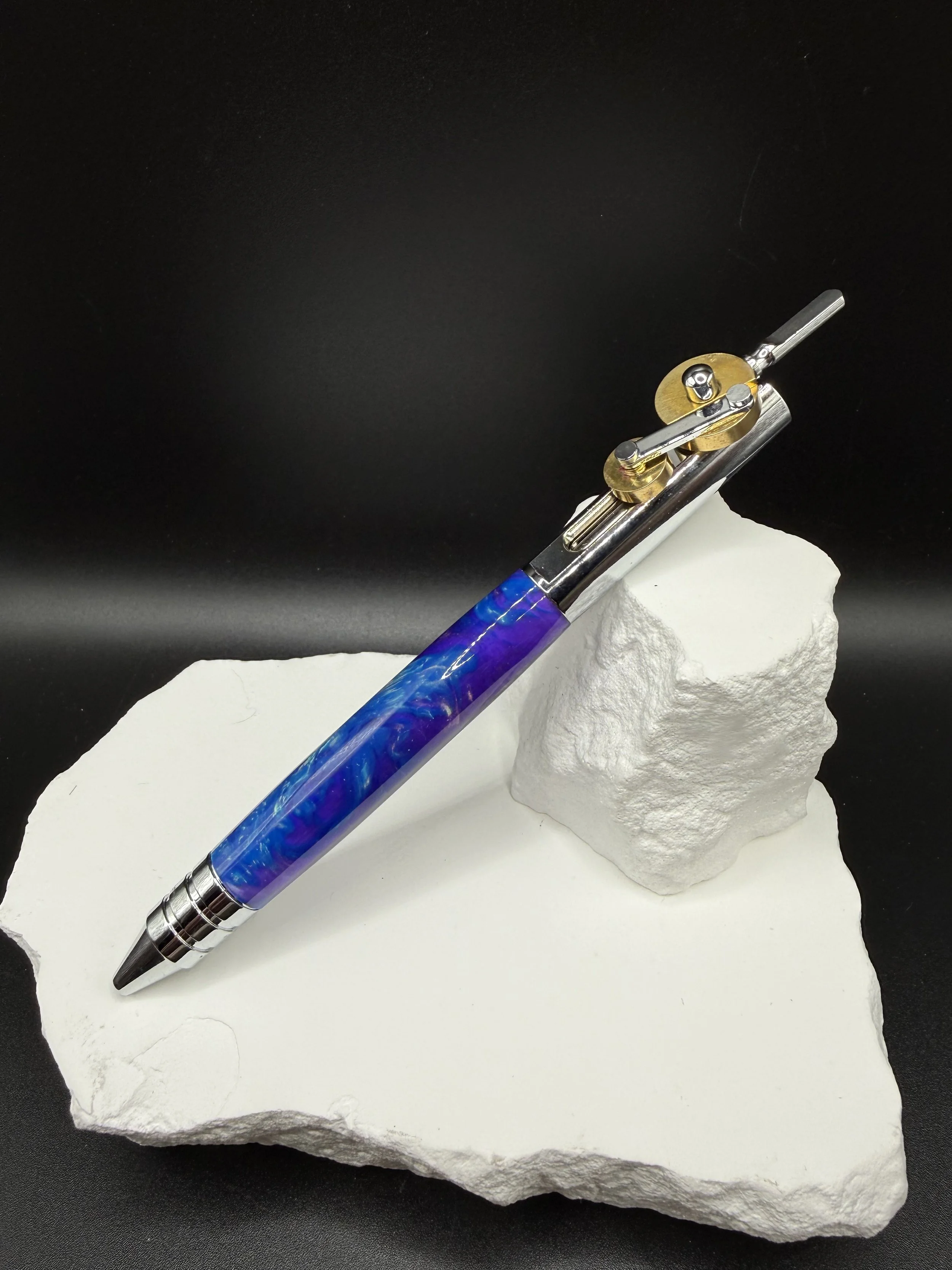 Northern Lights Acrylester Piston Ballpoint pen
