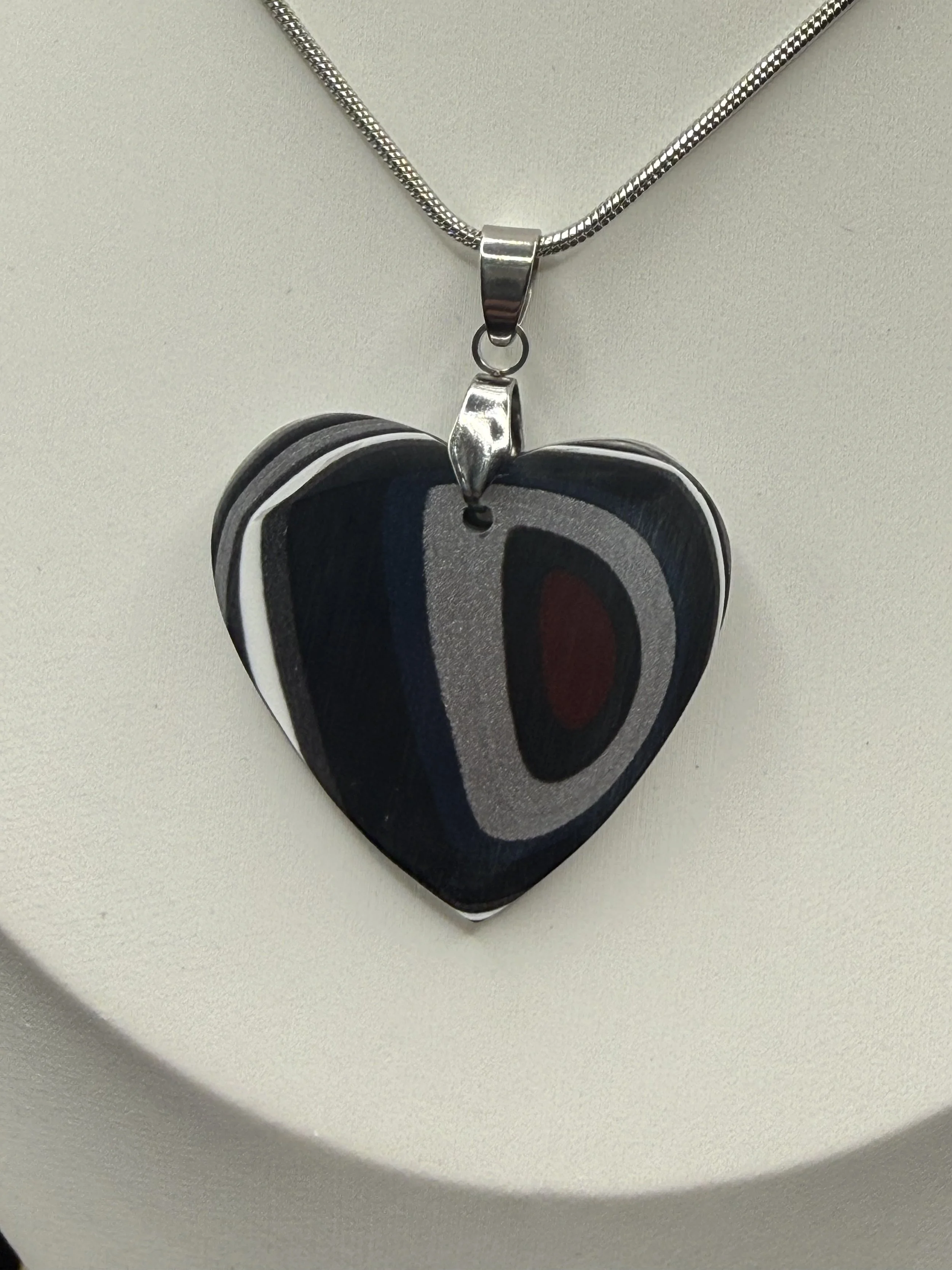 CN38 Heart Beatz Handcrafted Dodge Ram Truck Fordite Necklace..jpeg