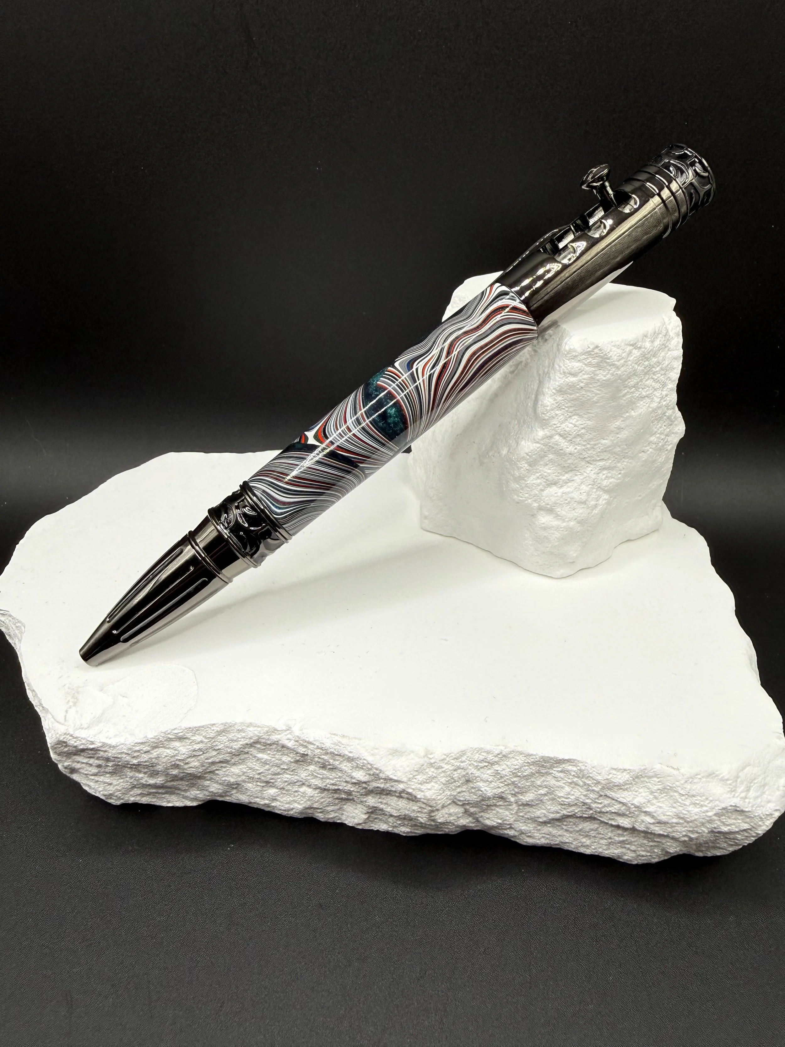 Emerald Trail™ Jeep Fordite Handcrafted Gear Shift Pen.jpeg