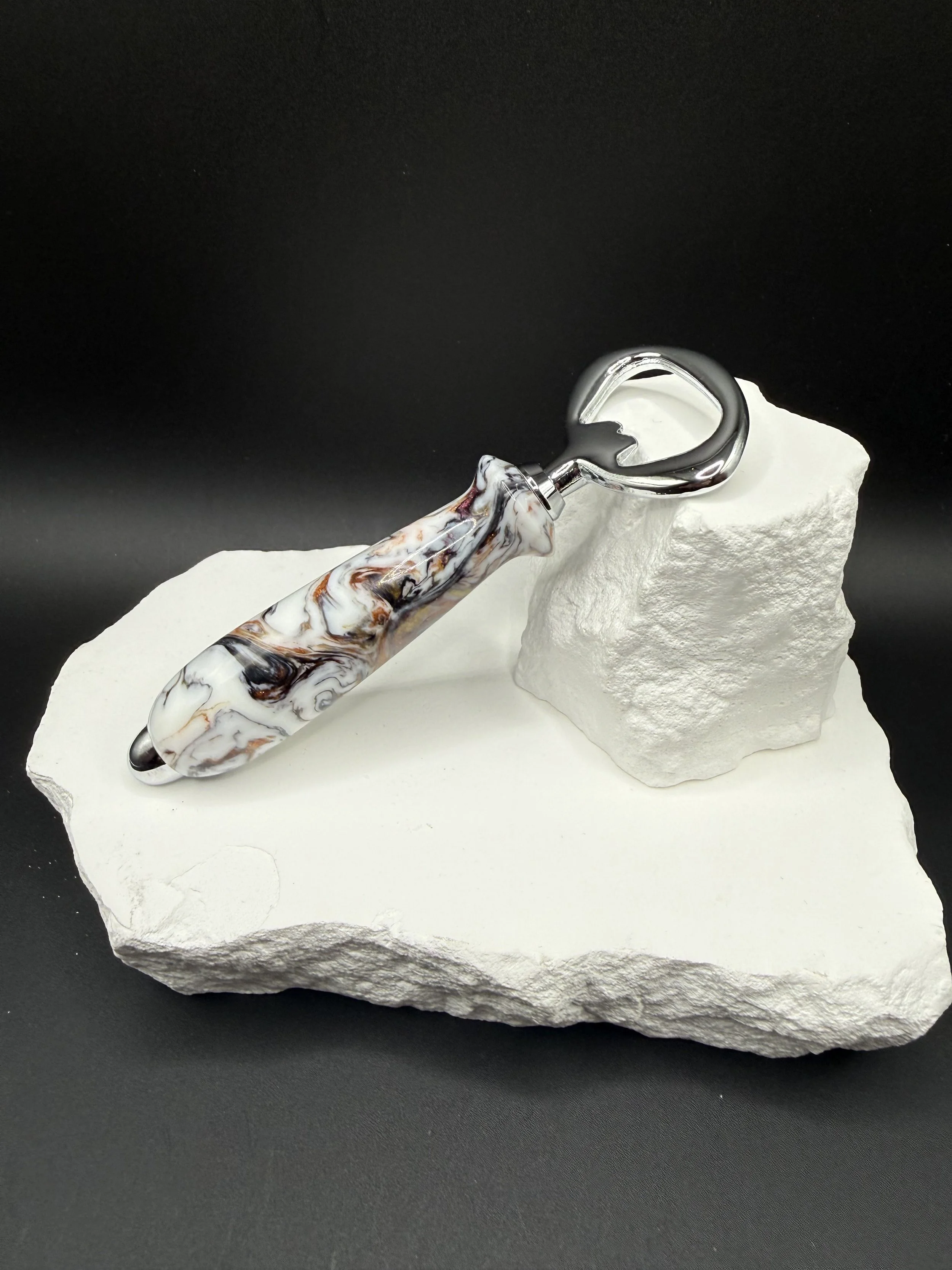 Smoky Marble™ Handcrafted Acrylic Bottle Opener