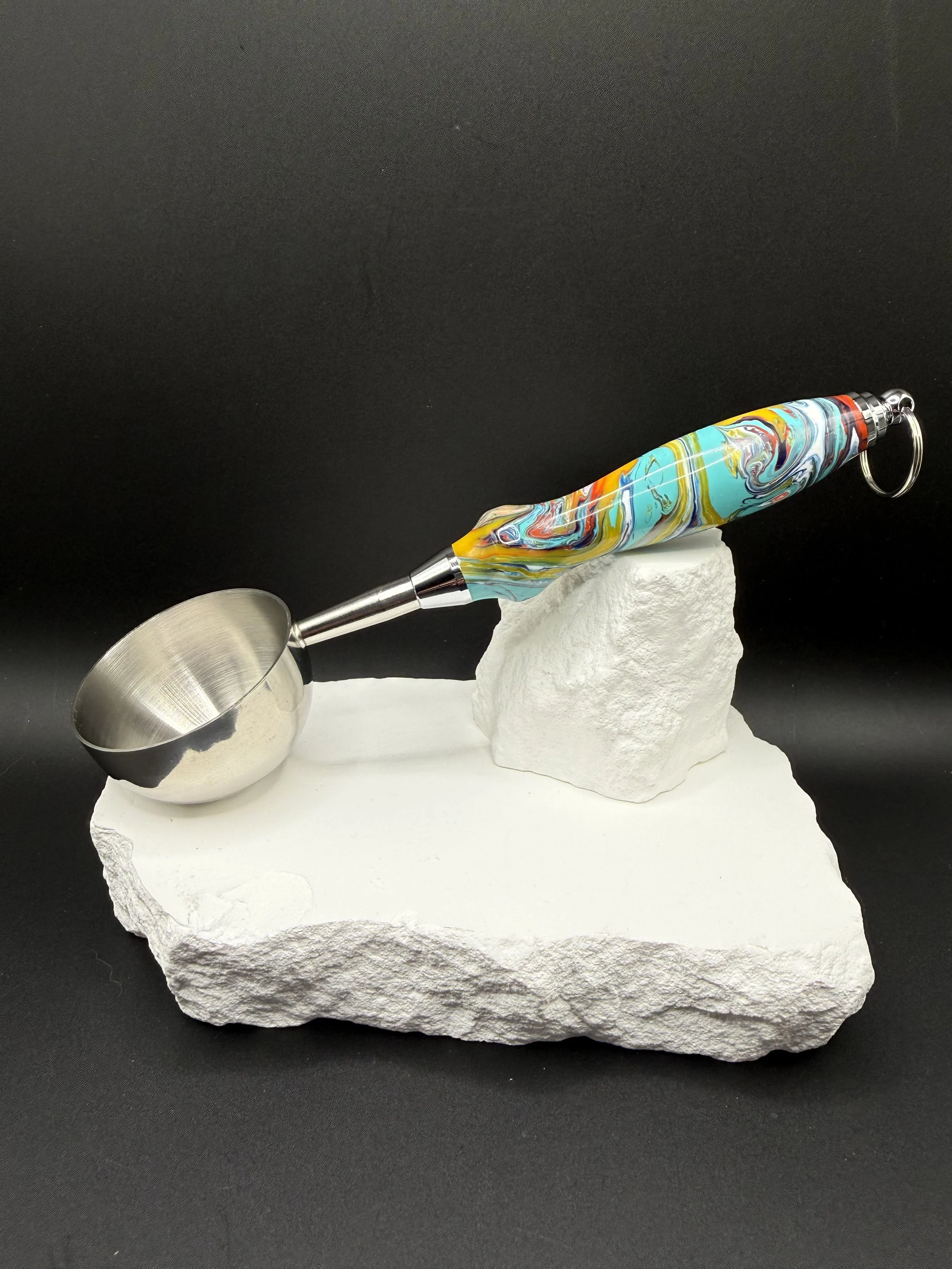 Tide & Ember™ Handcrafted Artisan 2TBS Stainless Steel Coffee Scoop.jpeg