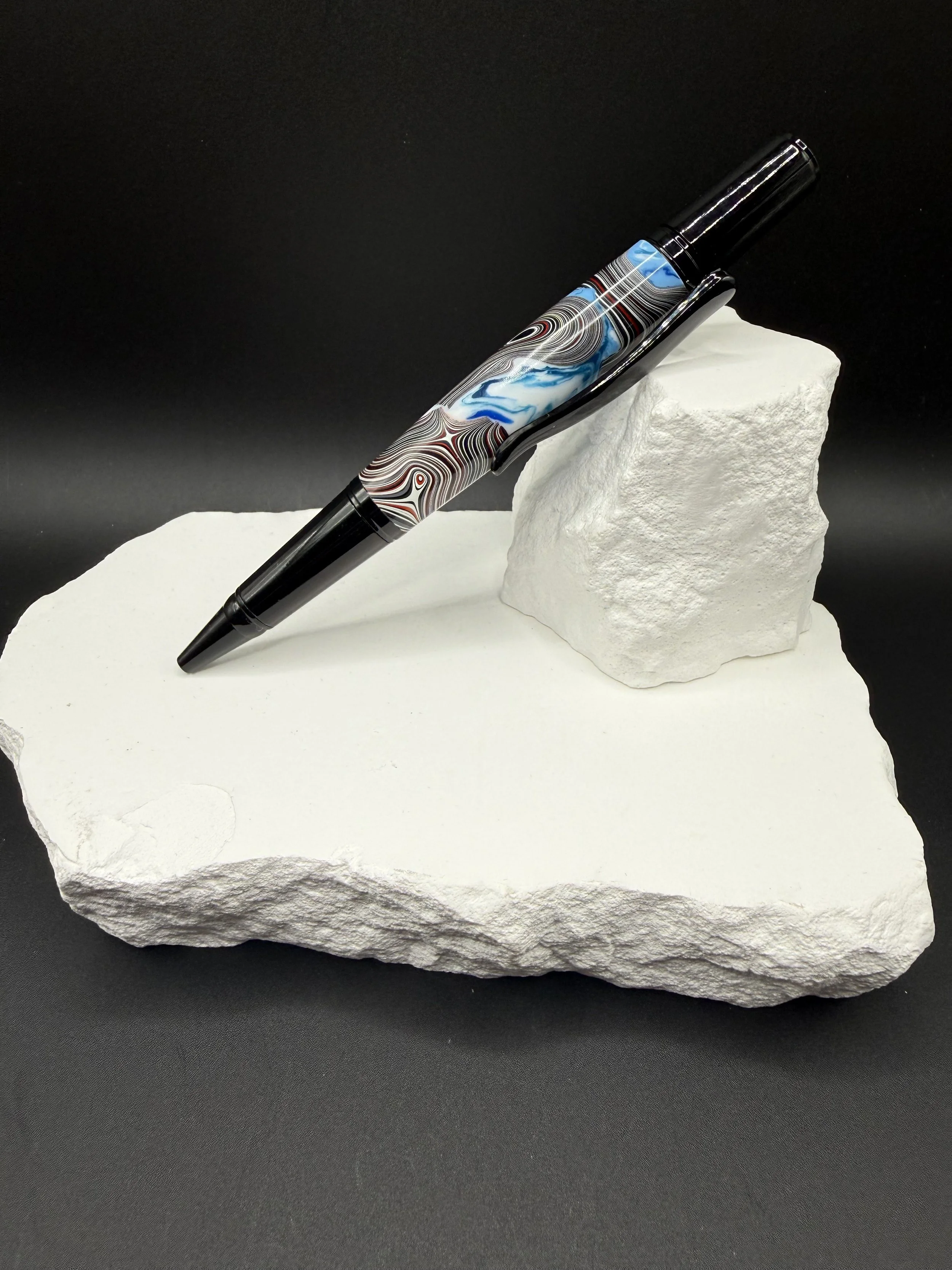 Blue Horizon™ Jeep Fordite Handcrafted Sirocco Twist Ballpoint Pen.jpeg