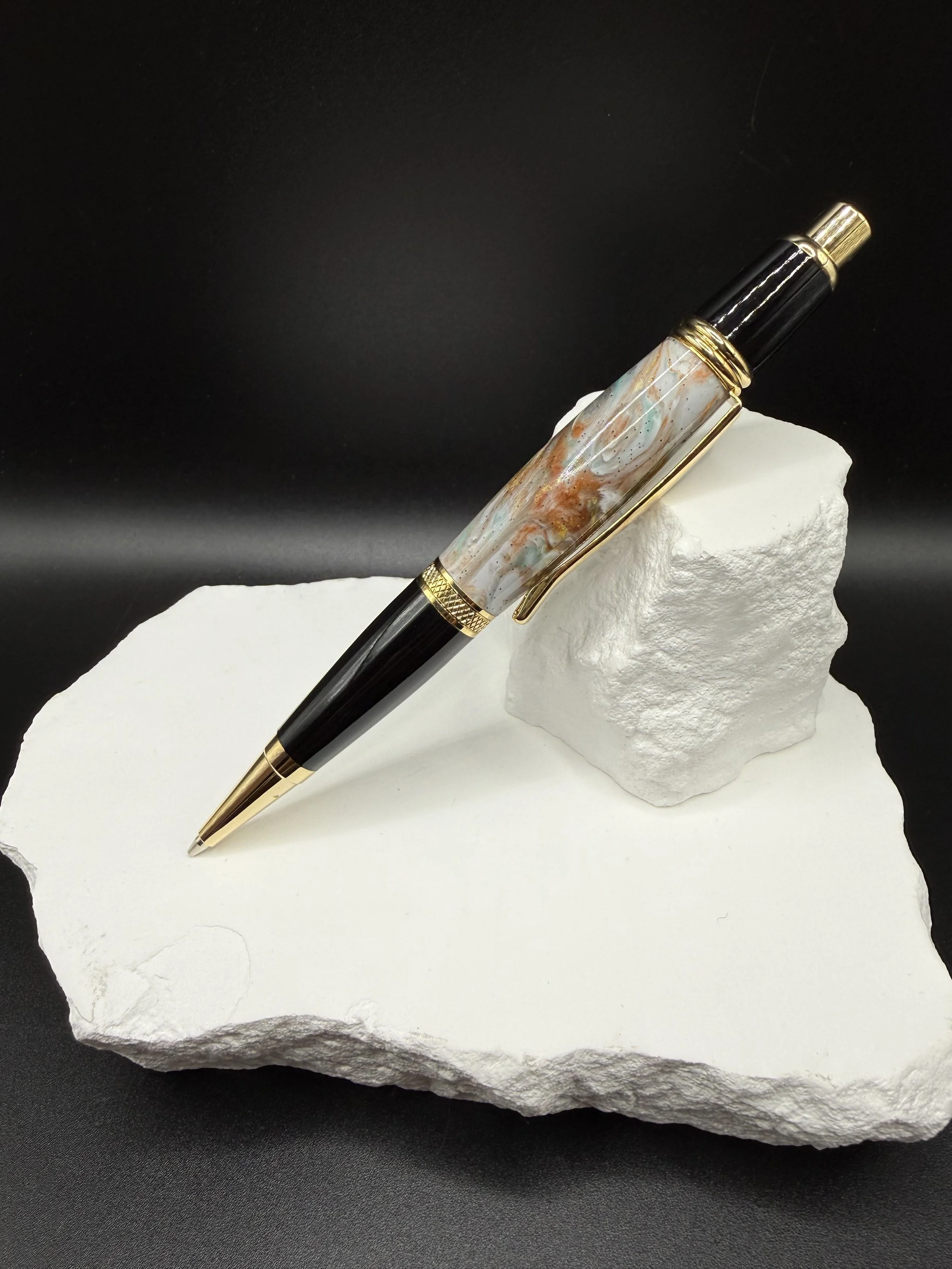 Rust and Ice Acrylic Sierra Click Pencil