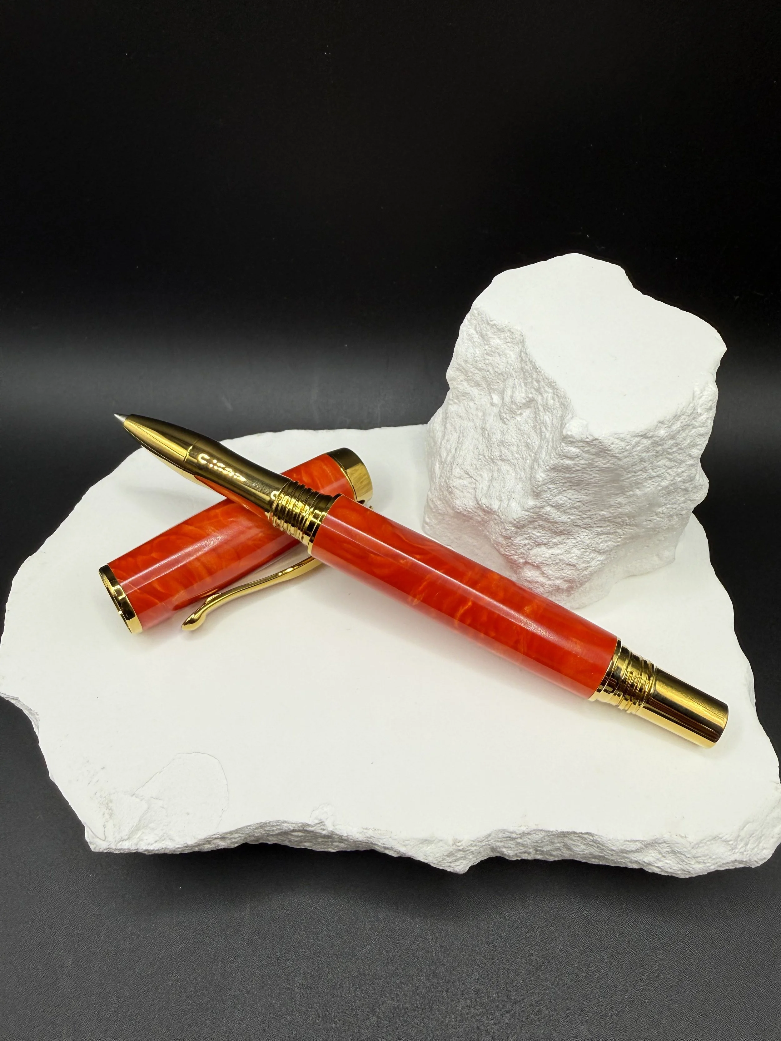 The Phoenix Ascent Acrylic Custom Classic Rollerball pen .jpeg