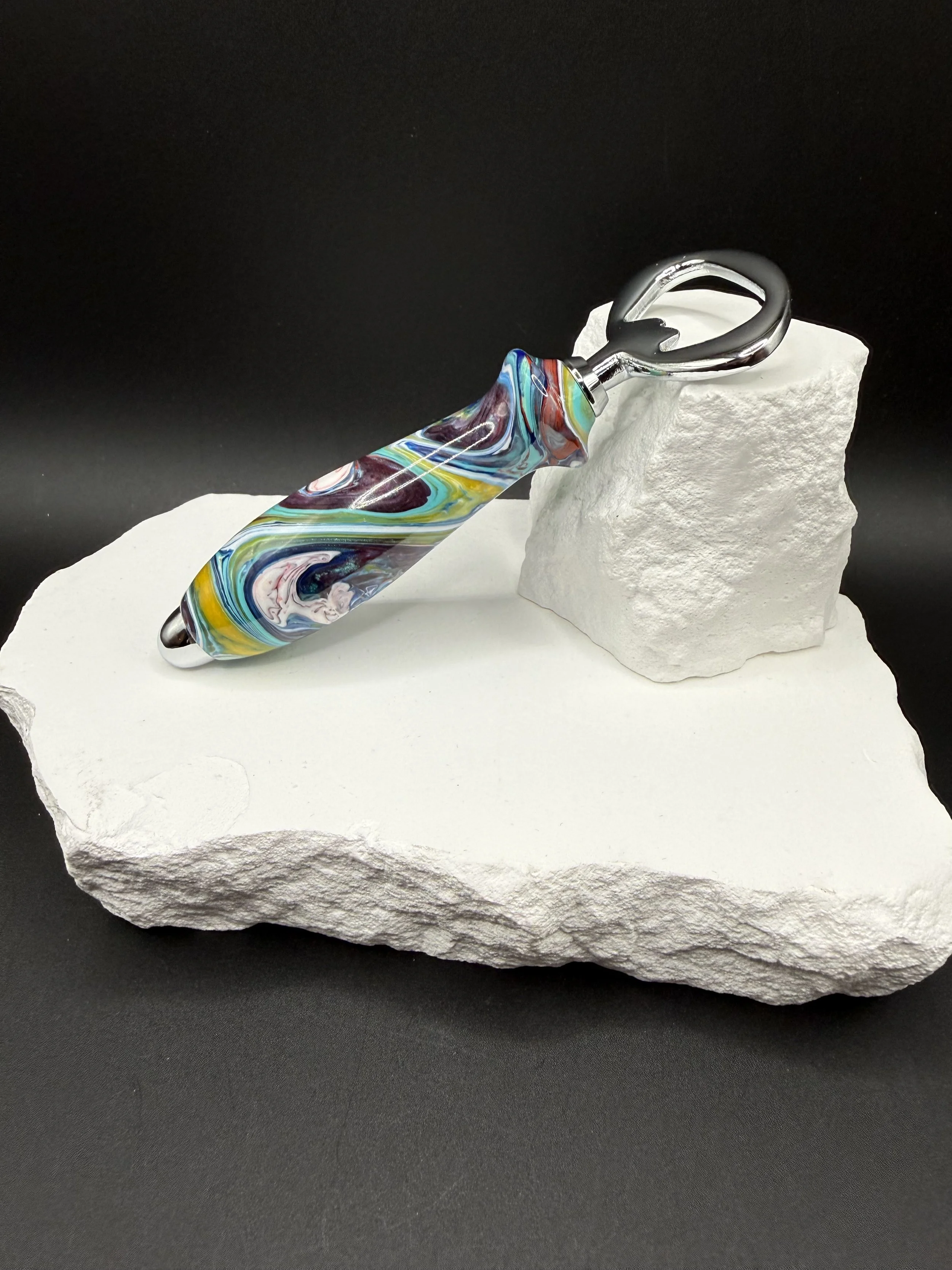 Kaleidoscope Rush™ Handcrafted Acrylic Bottle Opener