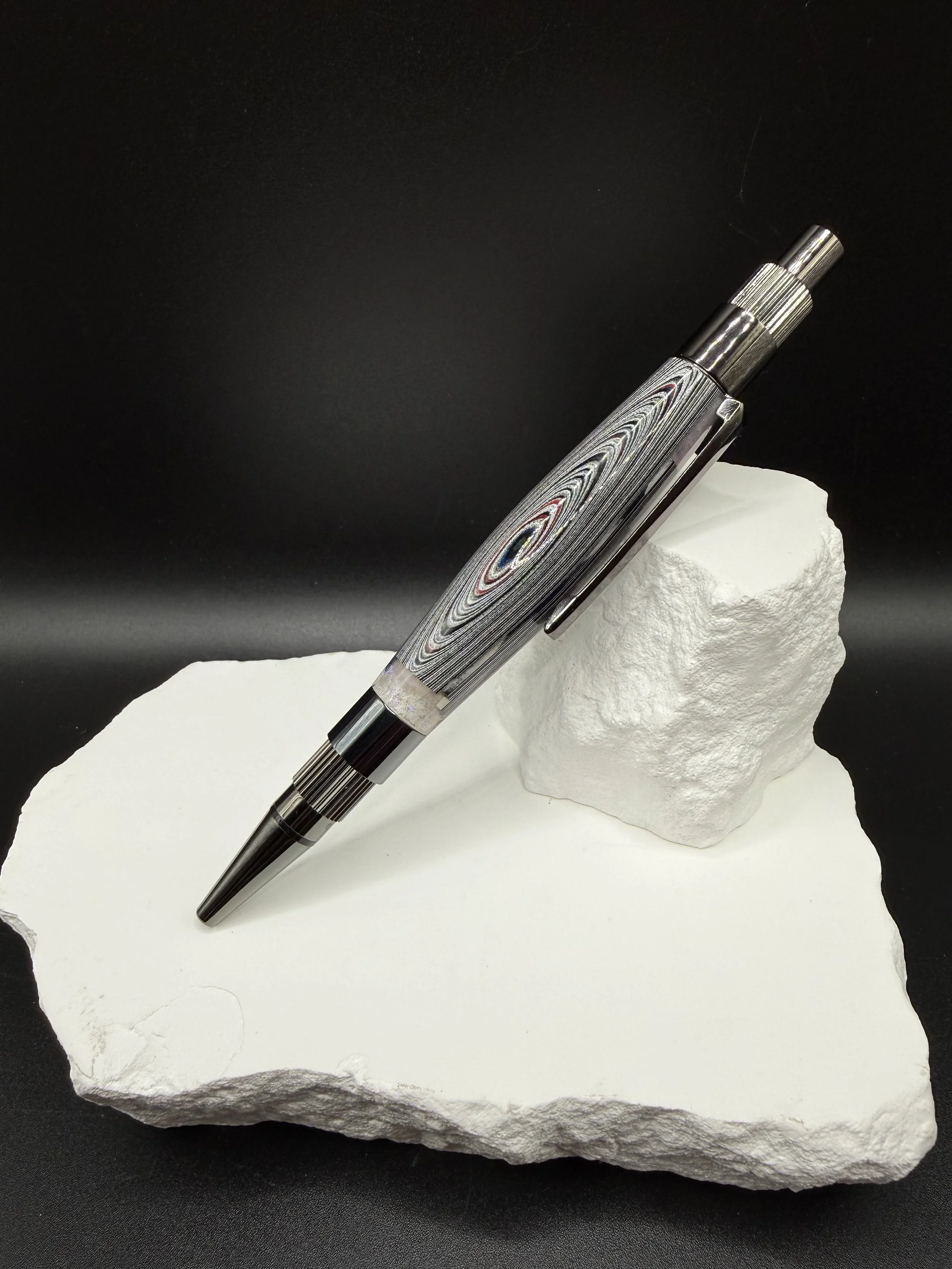 Layered Blush Mopar Fordite Stratus Click Ballpoint pen