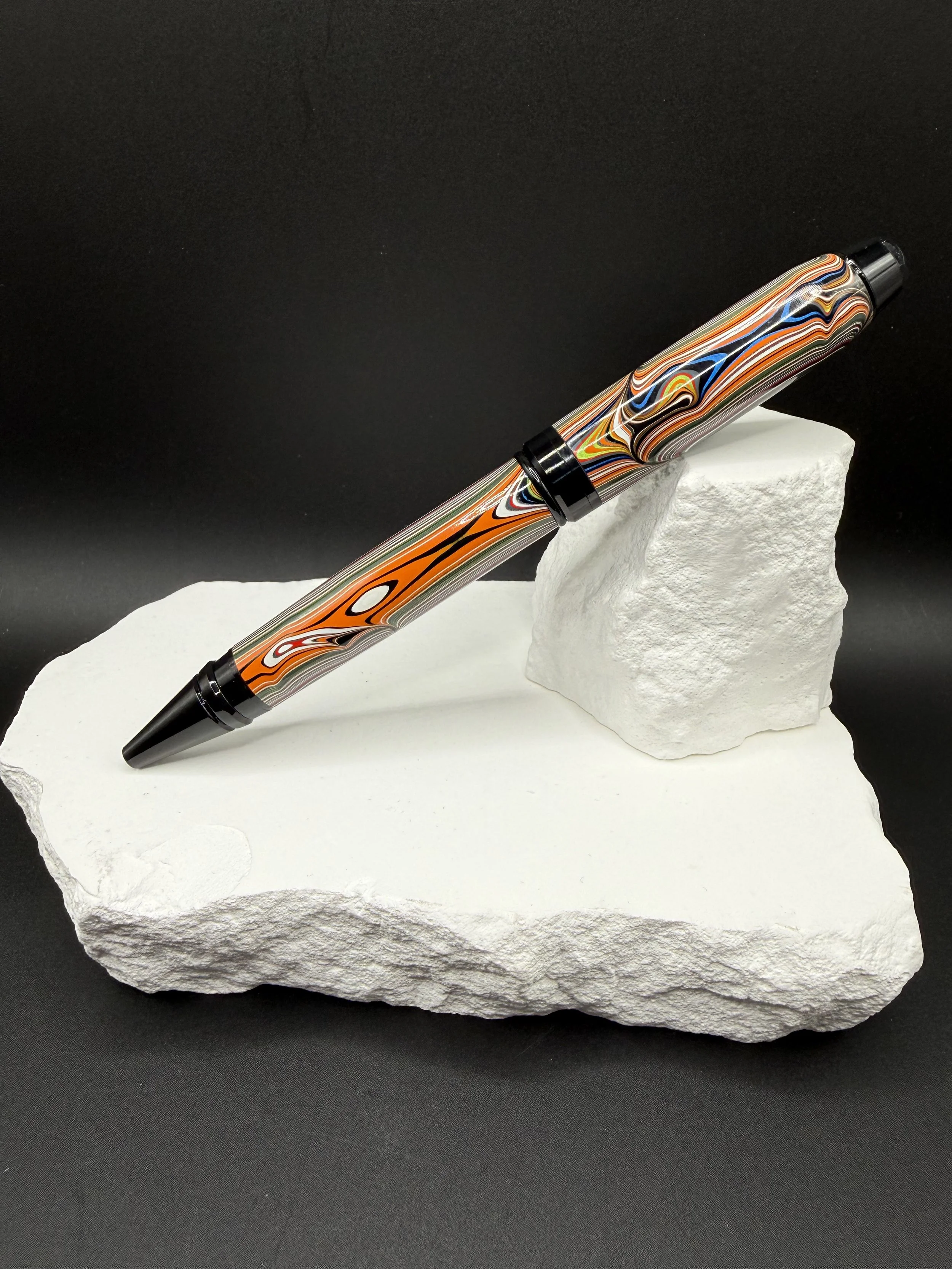 Trailfire™ Jeep Fordite Handcrafted Cigar Ballpoint Pen.jpeg