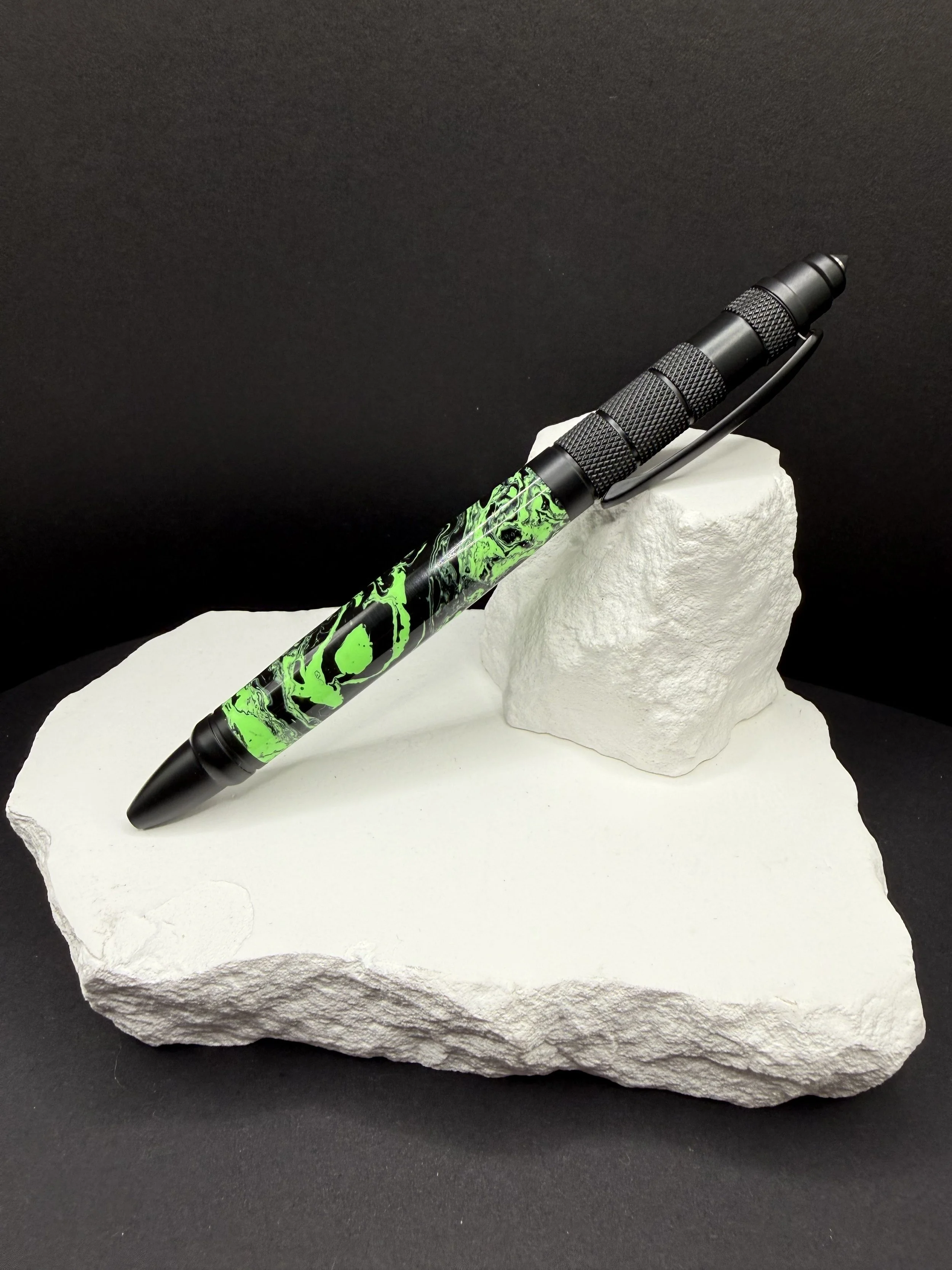 Neon Venom™ Handcrafted Acrylic Tactical Ballpoint Twist pen .jpeg