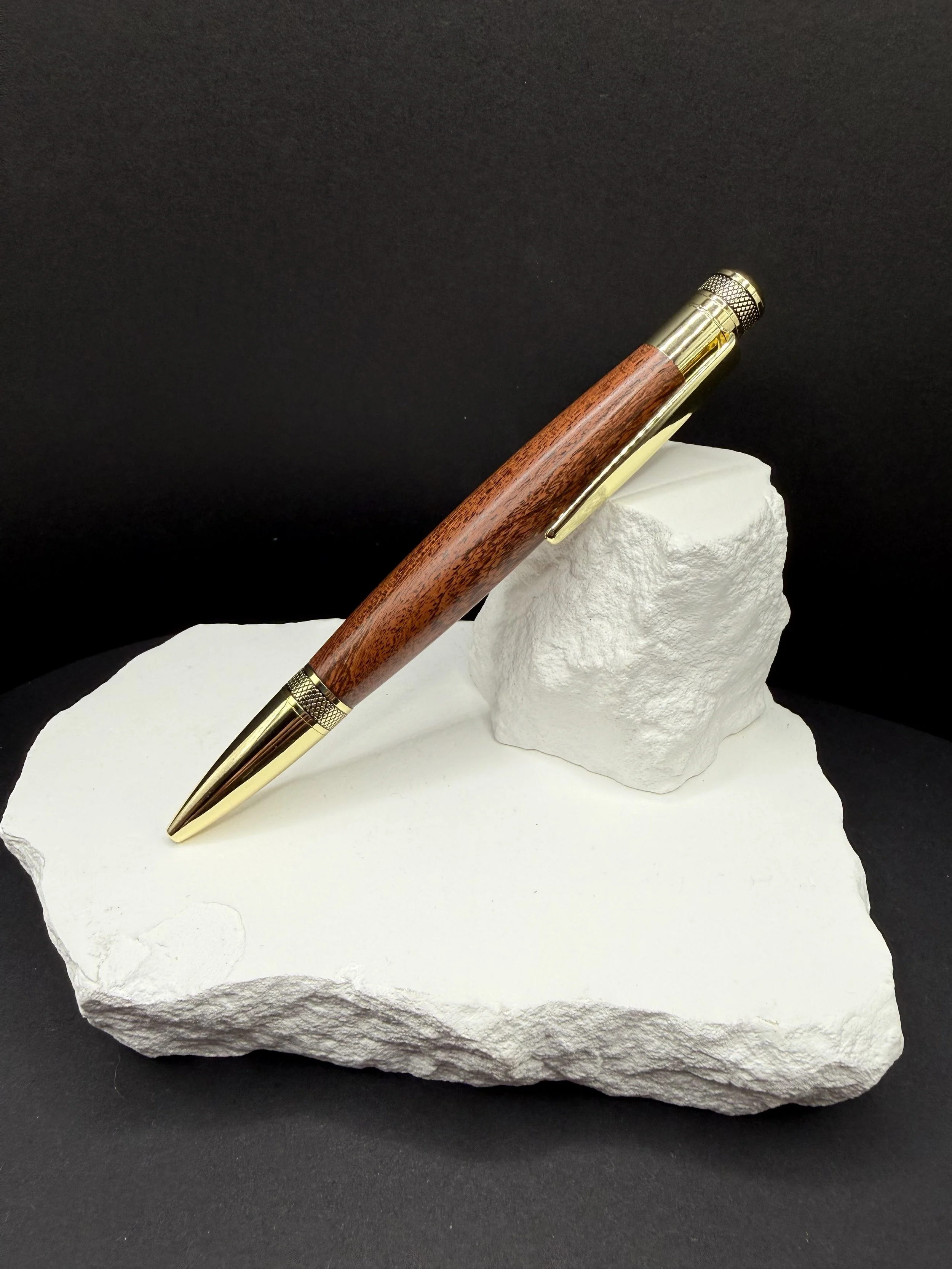 Golden Thorn™ Handcrafted Camelthorn Cortona Ballpoint Twist pen .jpeg