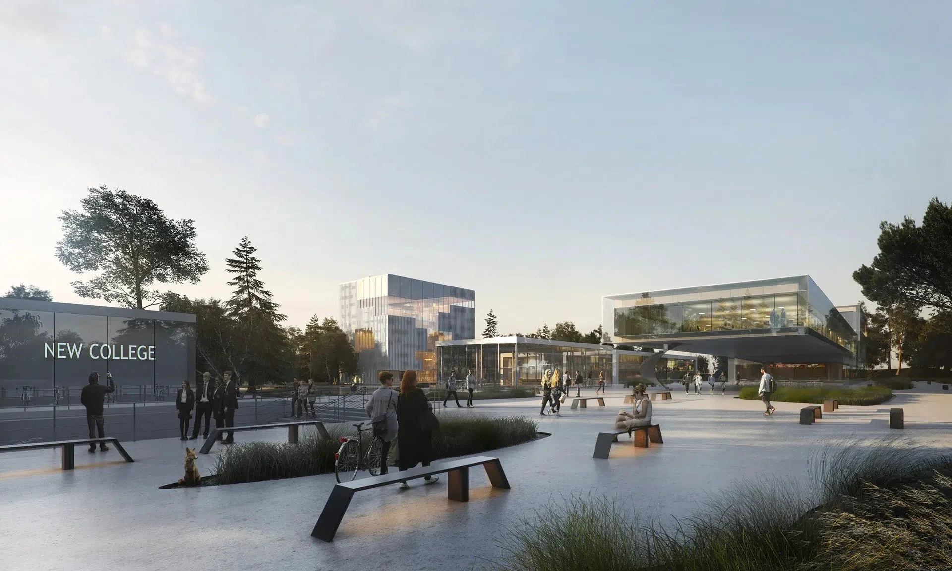 Hadi Teherani Architects - New Yorker College