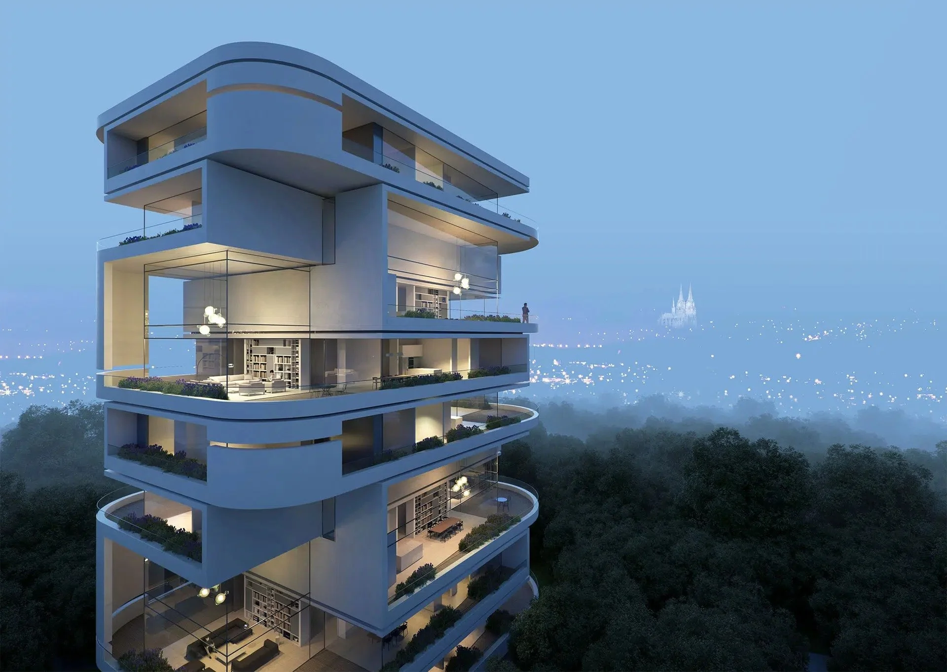 Hadi Teherani Architects - Vertical Villas