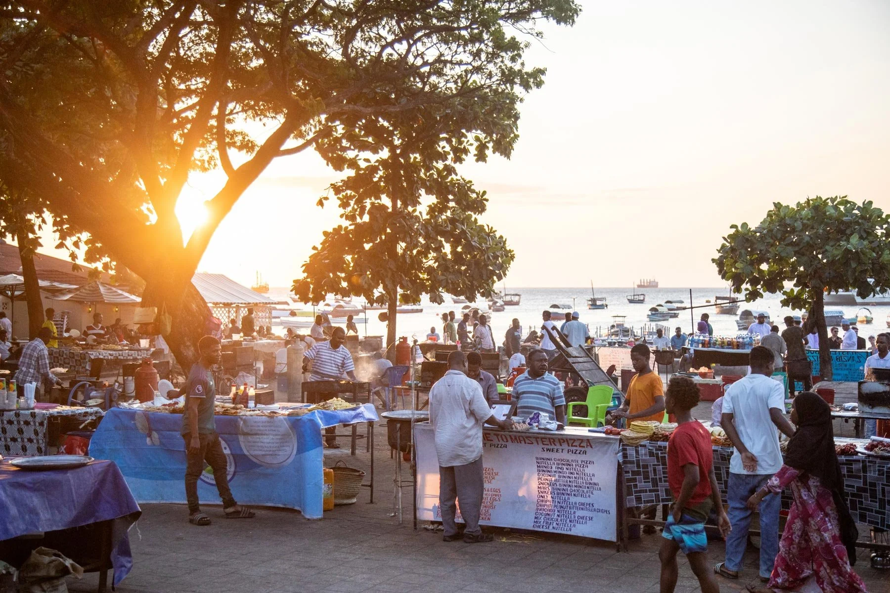 Forodhani Night Market, Stone Town, Zanzibar