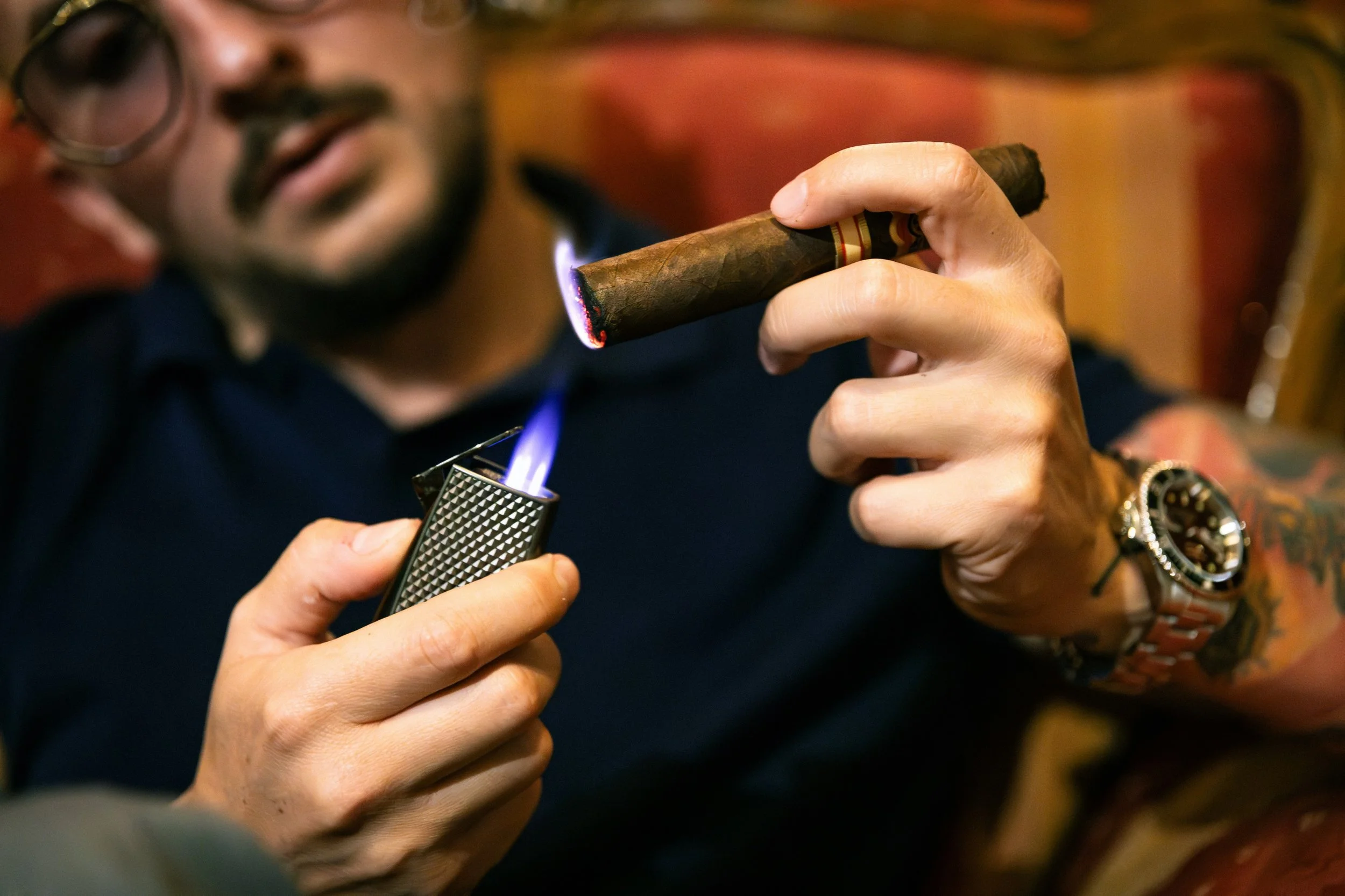 The First Flame: Why Lighting a Cigar Properly Changes Everything