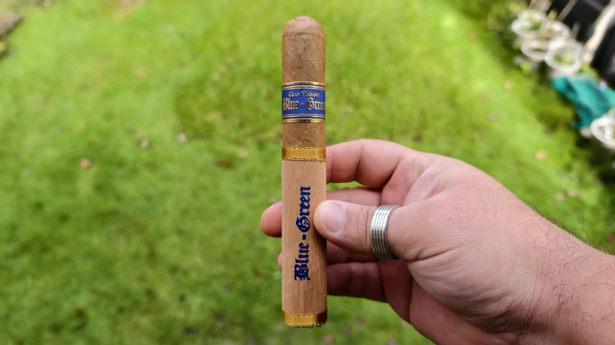 Gran Habano Blue in Green Gran Robusto