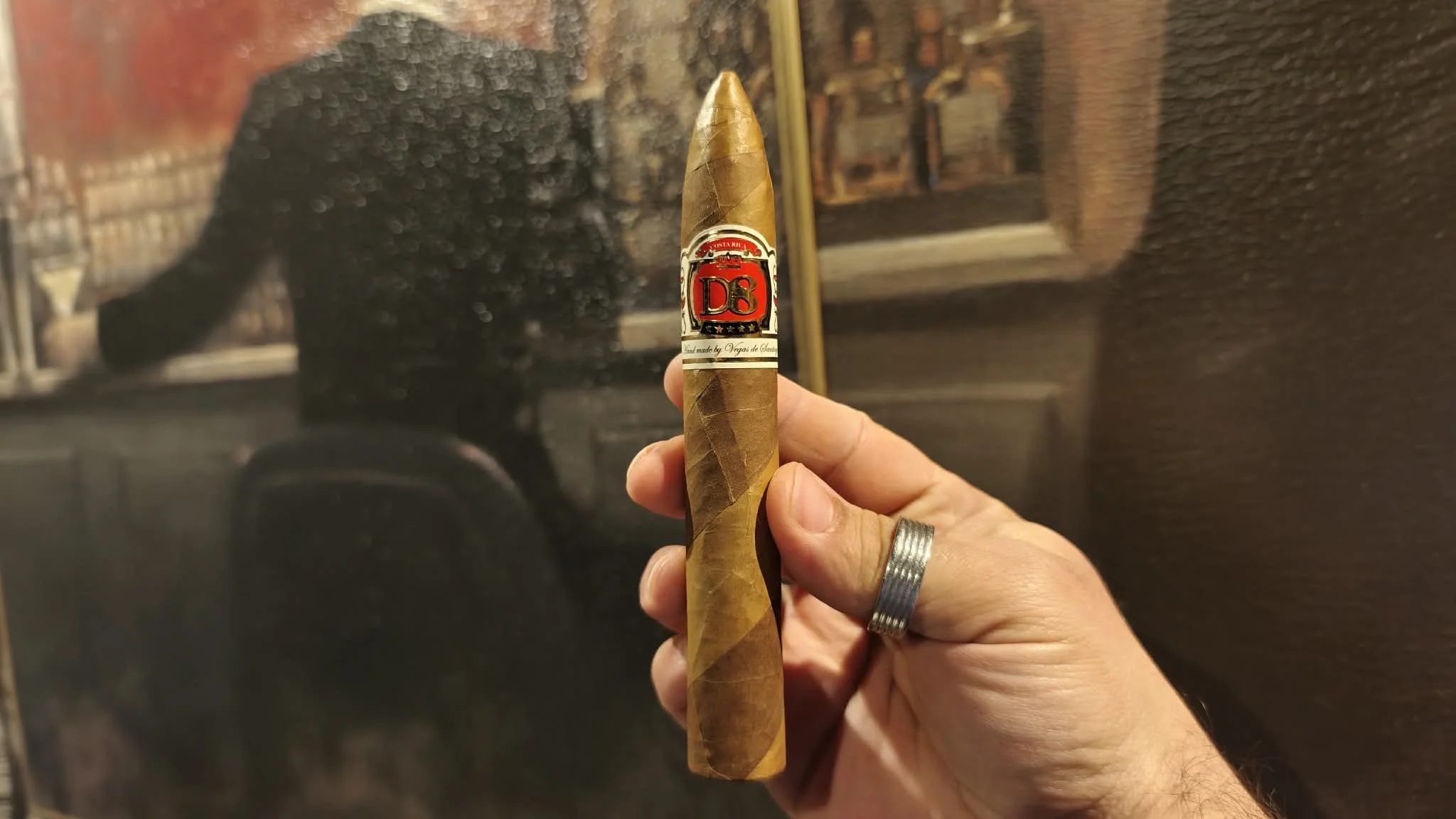 Vegas De Santiago D8 Torpedo Barber Pole