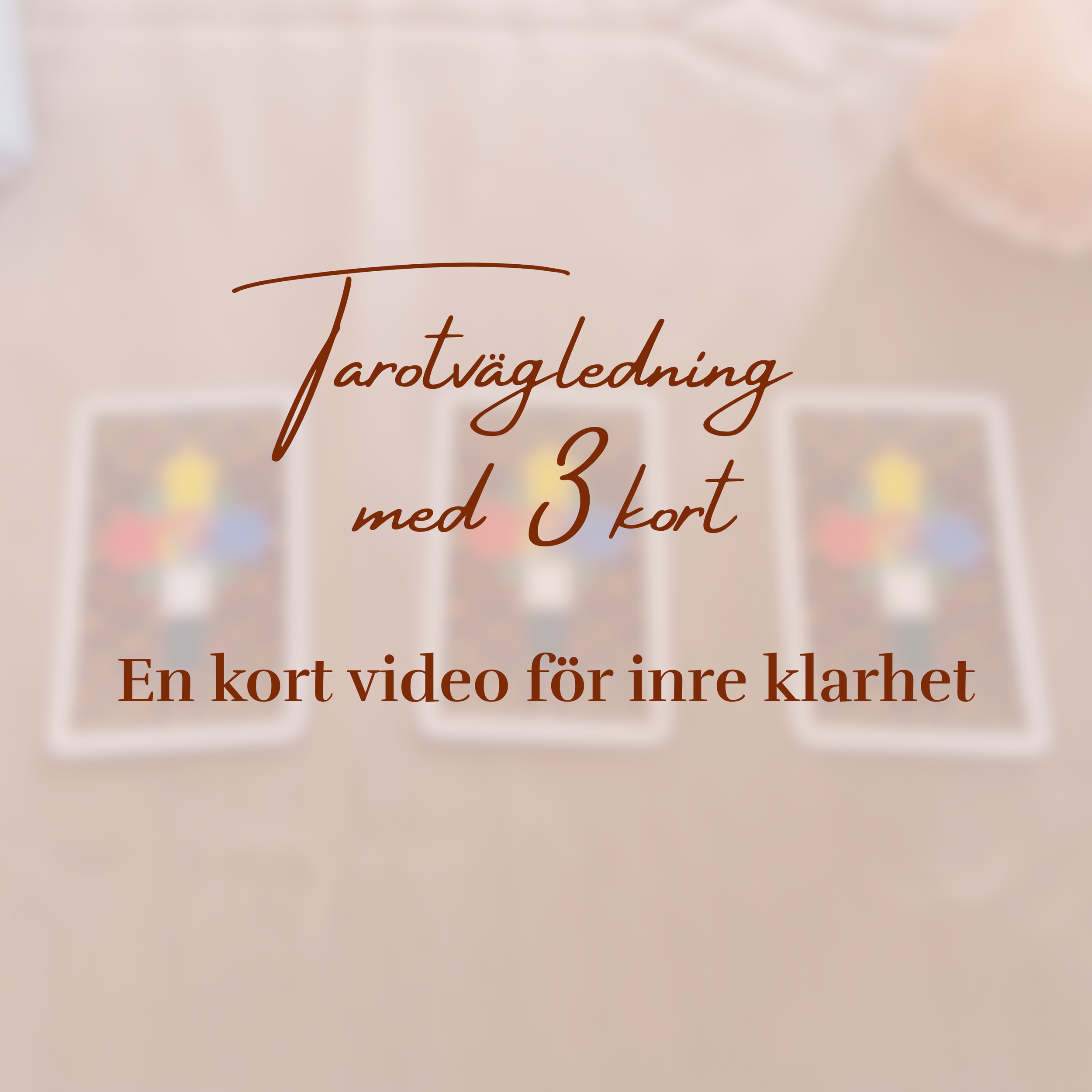 Tarotvägledning i videoformat - Liten stjärna för inre klarhet