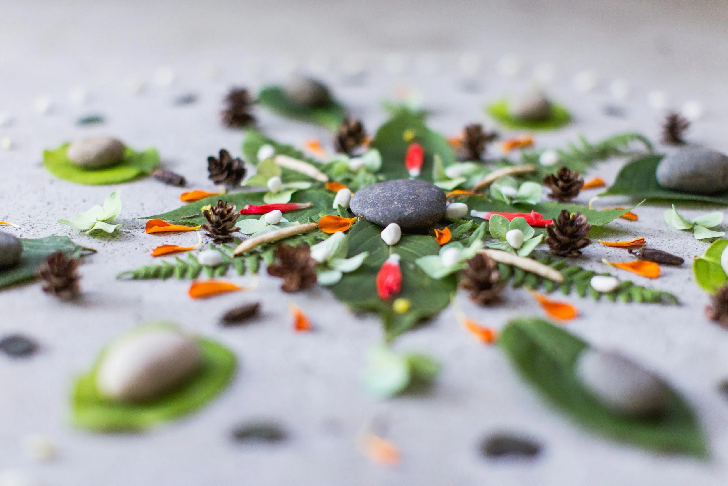 Kommer i vår! Workshop - Naturmandala