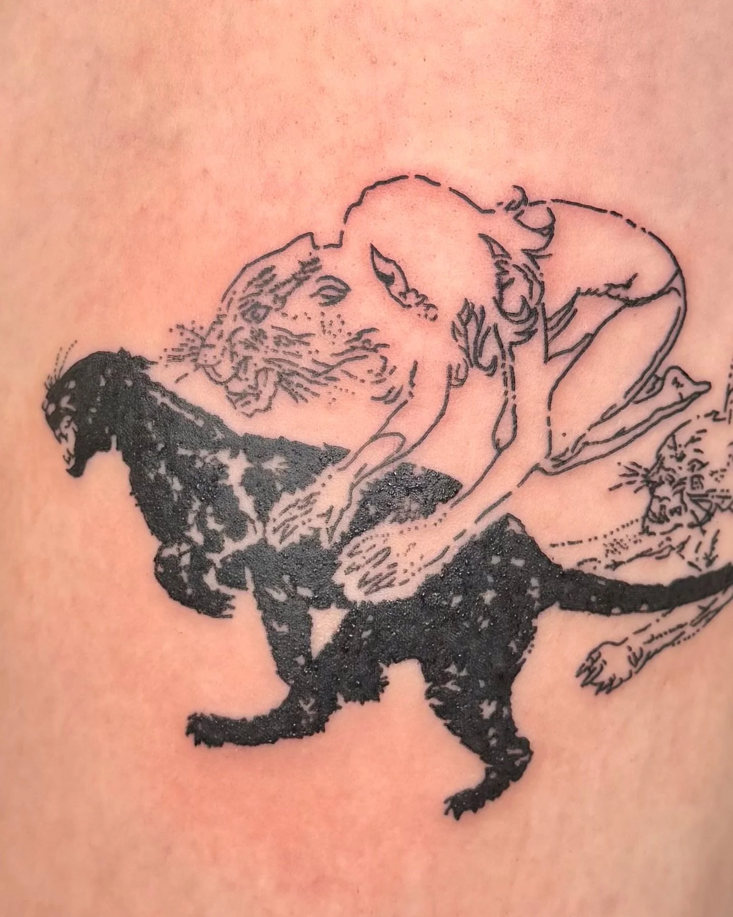 Fatal transformation for sweetest @_imogenrb - thank you for picking this flash and being the coolest 🐈&zwj;⬛