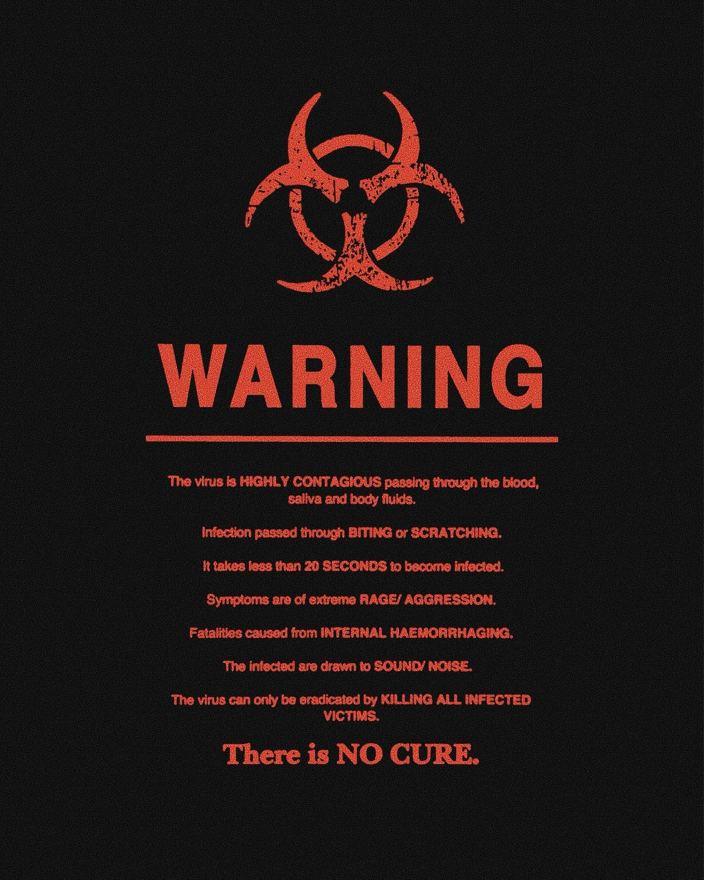 A lesson in consequence. Call me in 28 days and I&rsquo;ll tell you exactly what I saw.

28 Days Later (2002, Danny Boyle)
