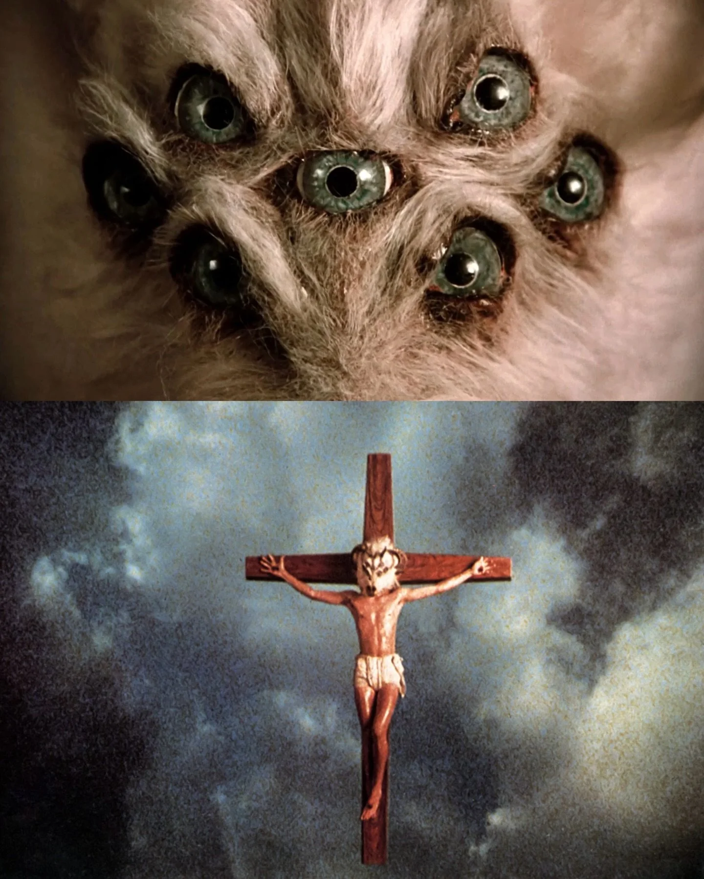 Found some photos from the production of Ken Russell&rsquo;s Altered States (1980) in a copy of CineFex magazine from 1981 that I felt I had to share. A stunning example of practical visual effects and a masterclass in smoke and mirrors. 

Spirituali