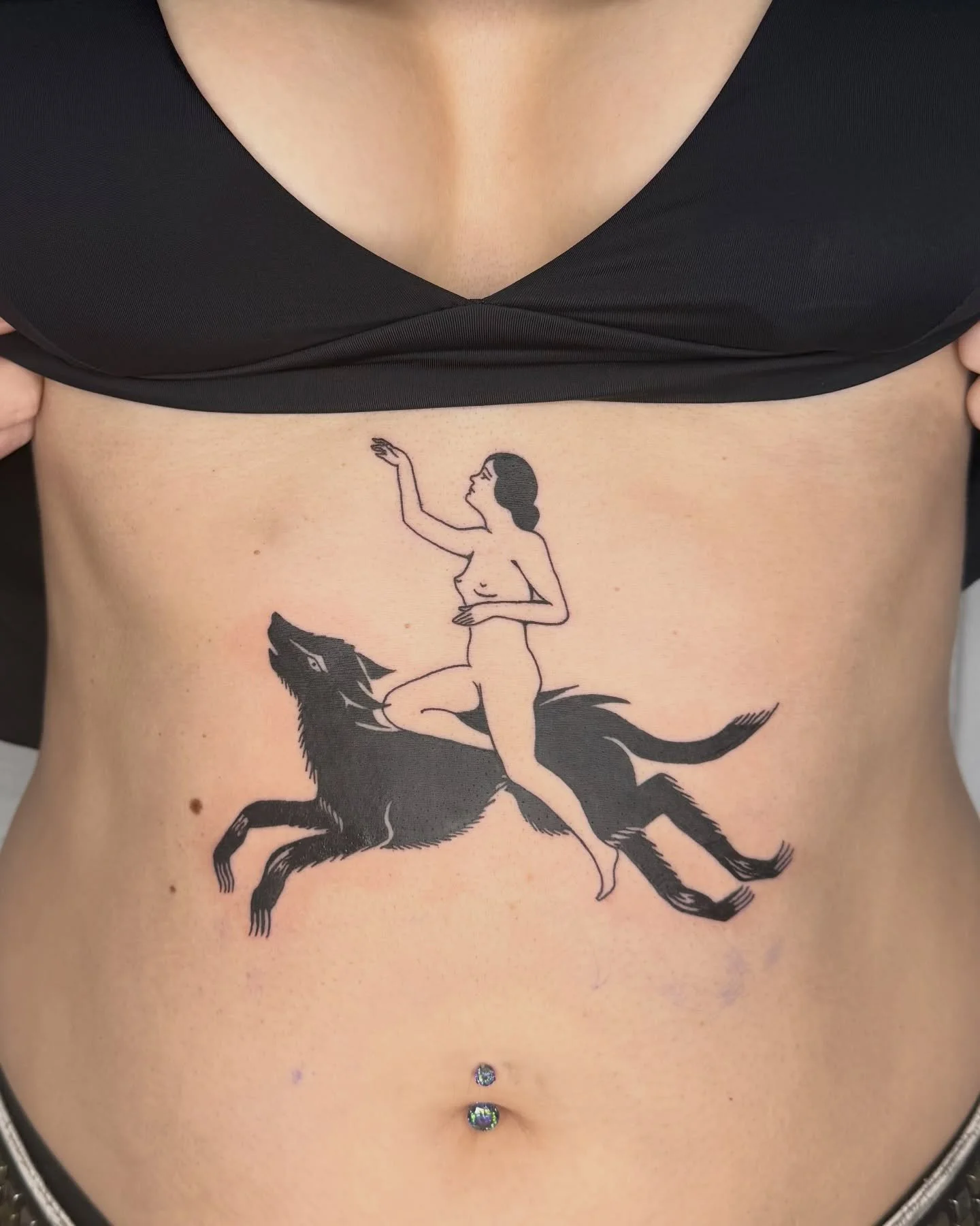 For women who run with wolves there&rsquo;s always a path to weave - wolf women get @ me for anything you want and whatever fucking reason you want. Thank you very much Ada 🐺🧡 made @ my favourite place to roam free @blue.velvet.london