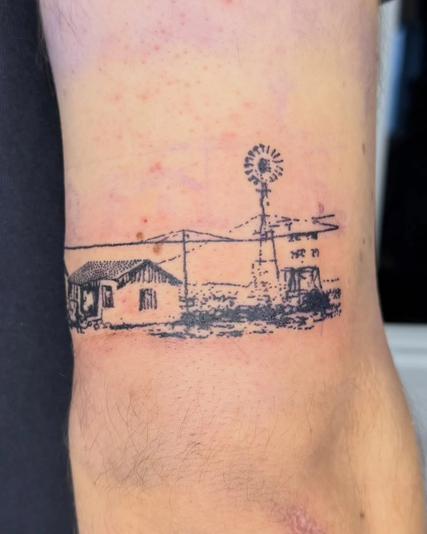 Well, I see your light&rsquo;s still on, so I guess you must be out there. It&rsquo;s okay if you don&rsquo;t want to talk, you know. I don&rsquo;t want to talk either, sometimes.

A scene from Paris, Texas (1984) I drew in 2023 in a lonelier place. 