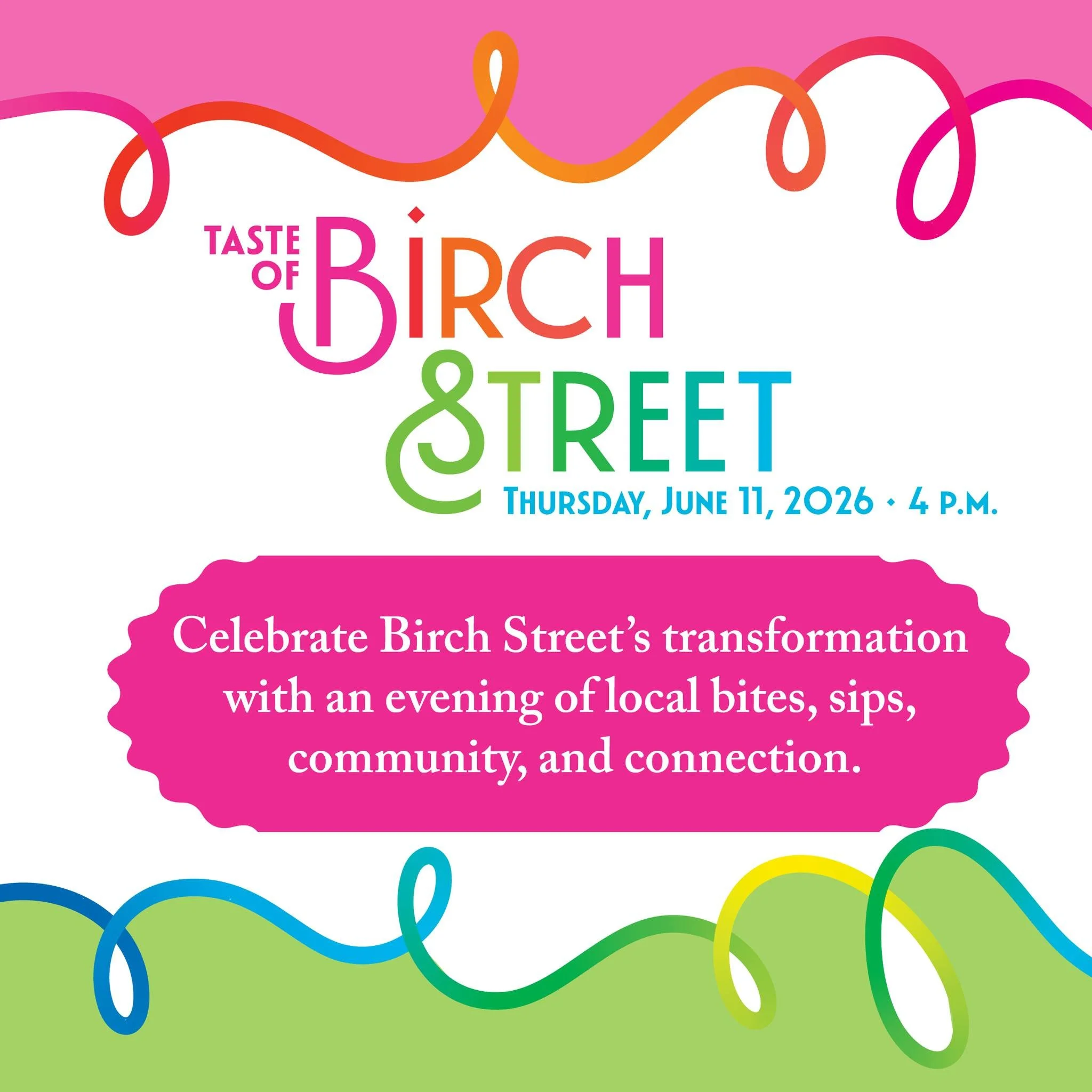 Birch Street Ribbon Cutting - June 11