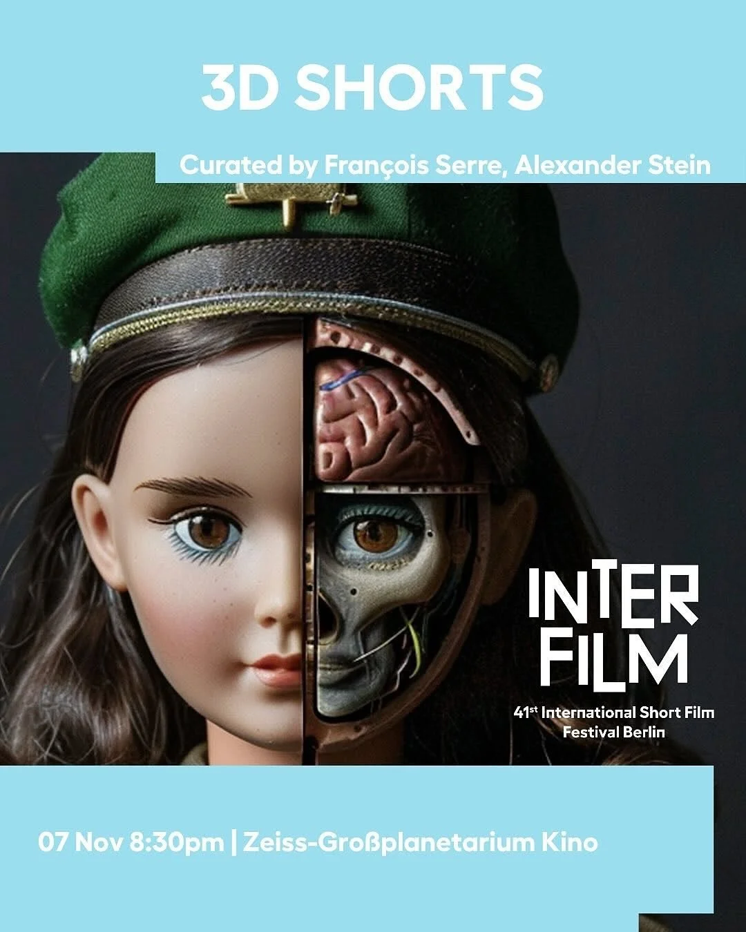 New event with @interfilm_berlin 3D Shorts

It&rsquo;s back: 3D at INTERFILM &ndash; in cooperation with the 3D Courant film festival! Since its beginnings, cinema has embraced new technology to heighten the experience: sound, colour, image formats. 