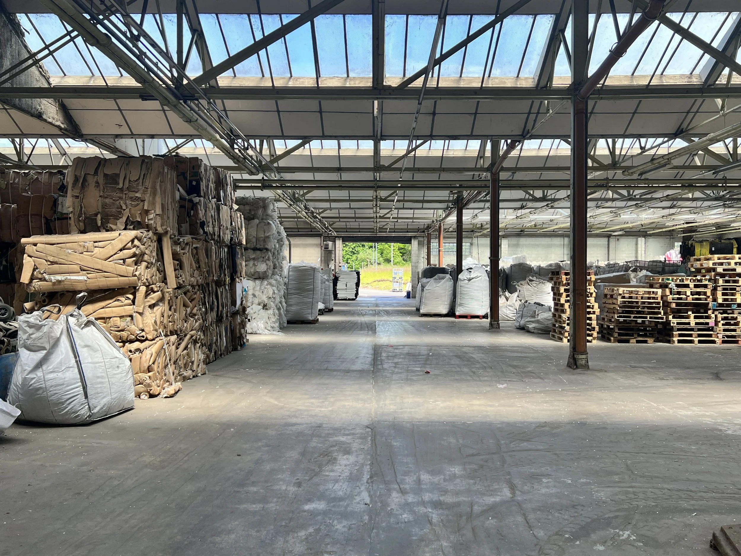 Regenthill warehouse showing total waste management capability in South England