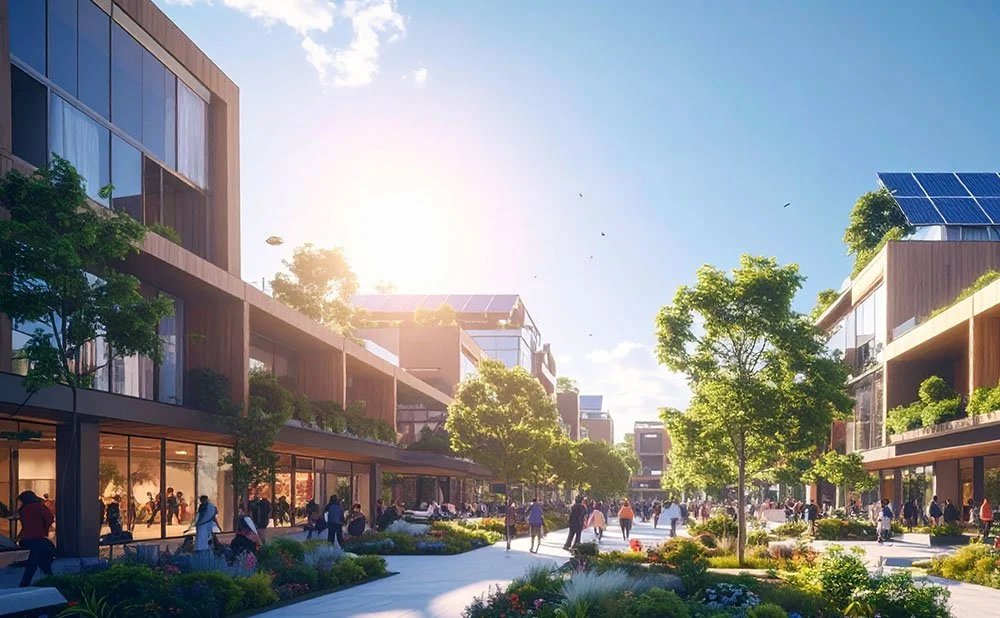 Urban planning. Sustainability. Net-zero.