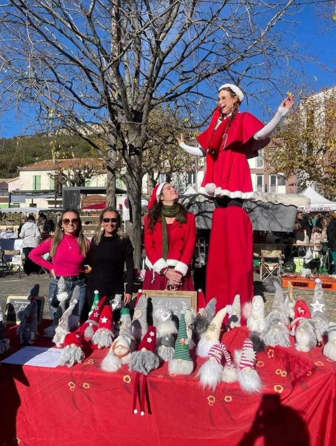 lutine au marché de Noël