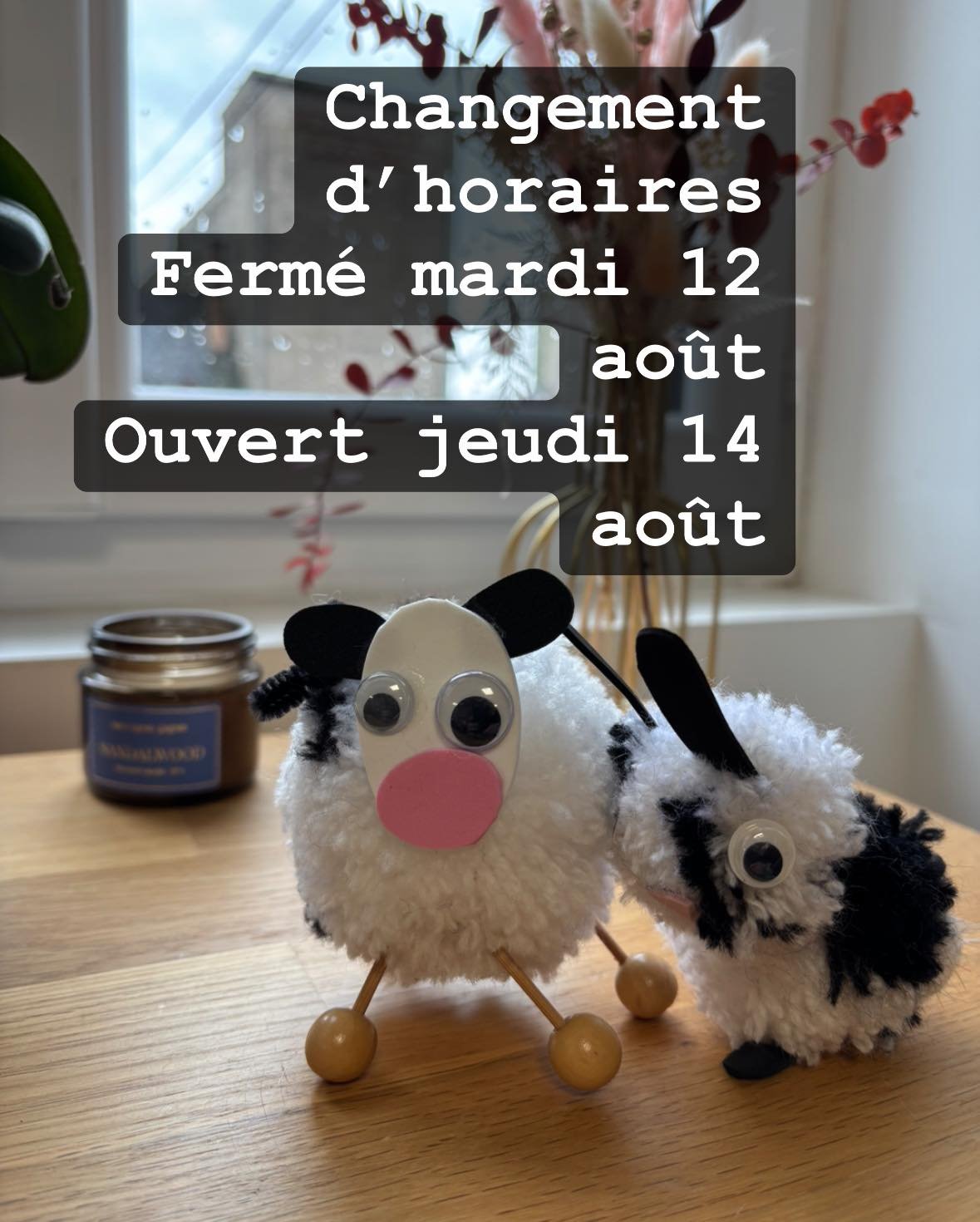 #changement #horaires #ChangementHoraires #horairesdouverture #plusduntourdanssonsac #objat #ouvertjeudi14aout #fermetureexceptionnelle #fermemardi12aout