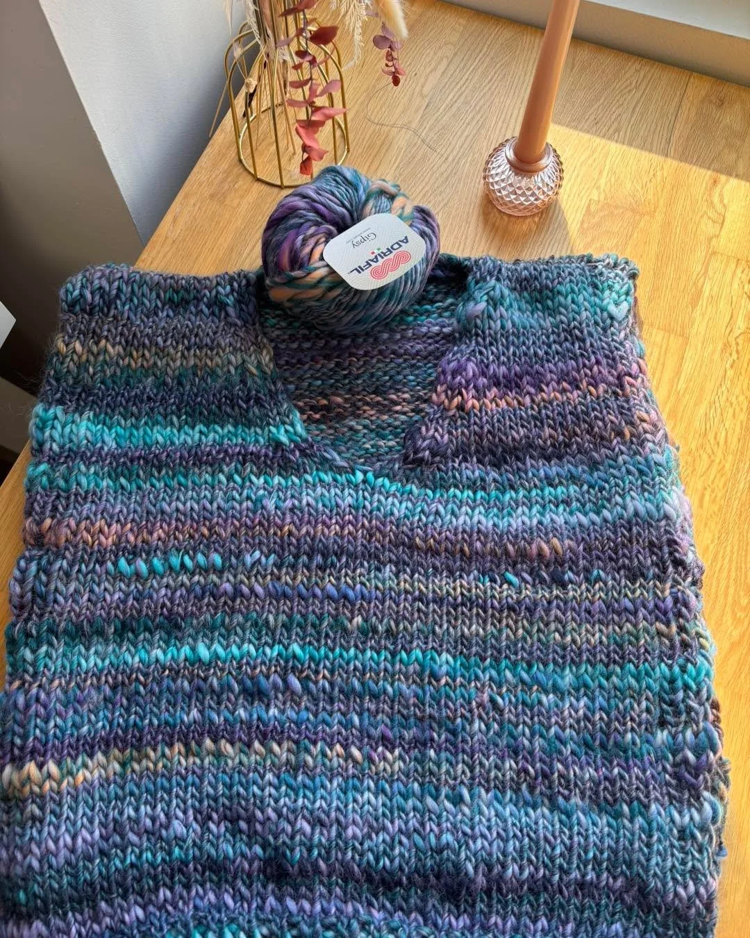#d&eacute;bardeur #debardeurfemme #adriafil_filati_made_in_italy #pull #sans #pullsansmanche #pullsansmanchetricot&eacute; #pullsansmanchefemme #gipsy #tricotaddict #tricotd&eacute;butant #atelier #tricot #ateliertricot #plus #plusduntourdanssonsac #