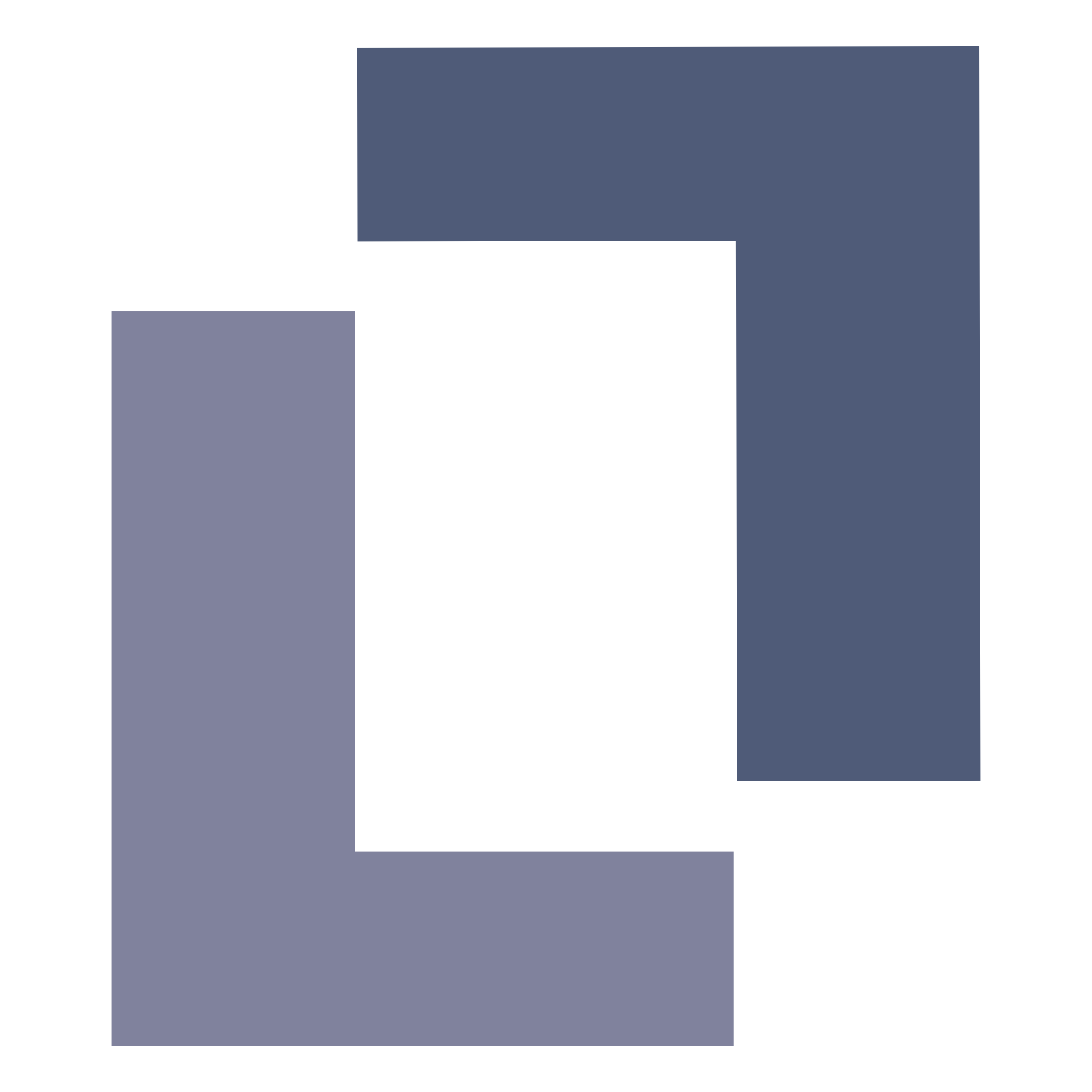 a section separator graphic featuring L's from logo