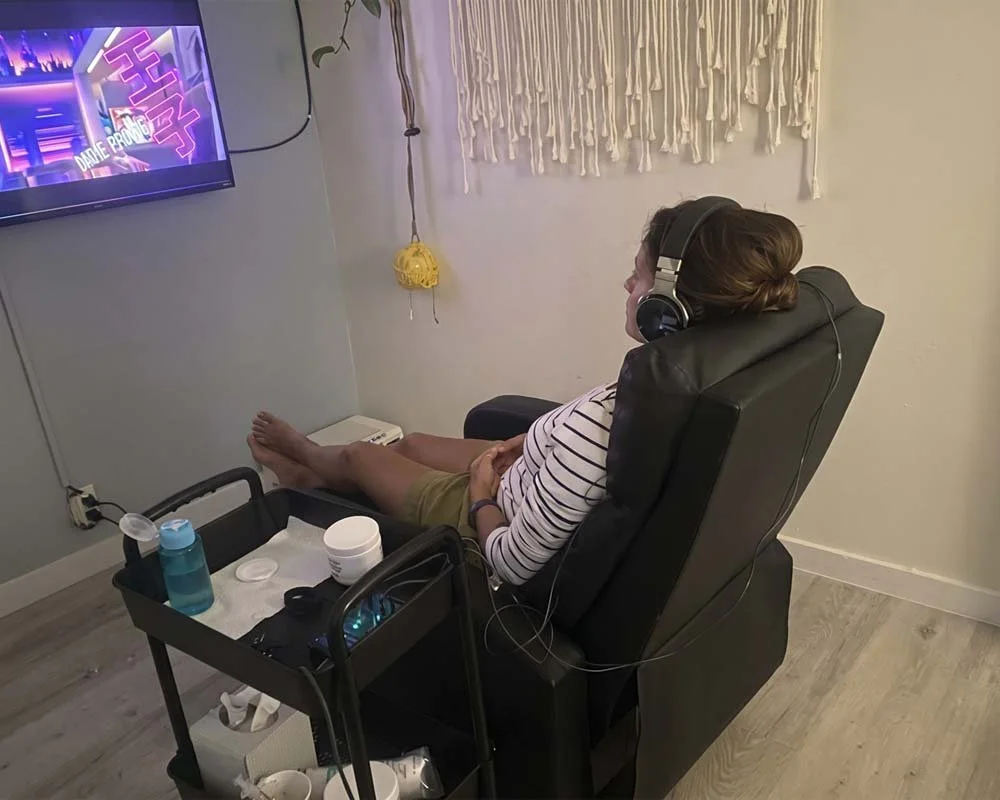 What is neurofeedback therapy, EEG brain training session